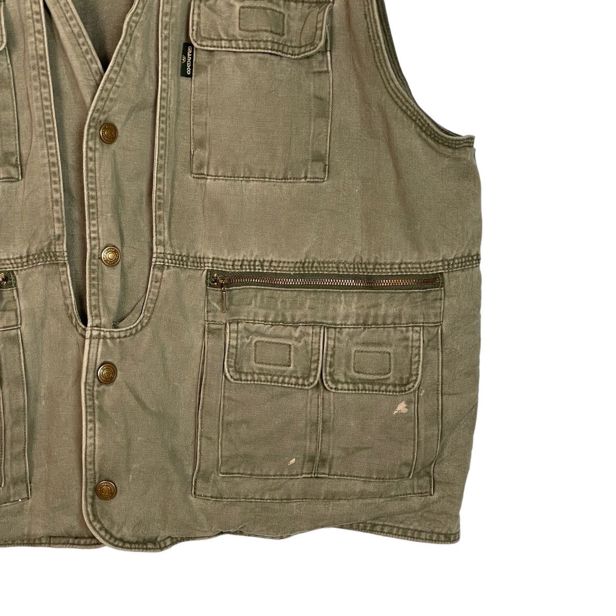 Japanese Brand Grancisco Multipocket Tactical Vest Size US XXL / EU 58 / 5 - 4 Thumbnail