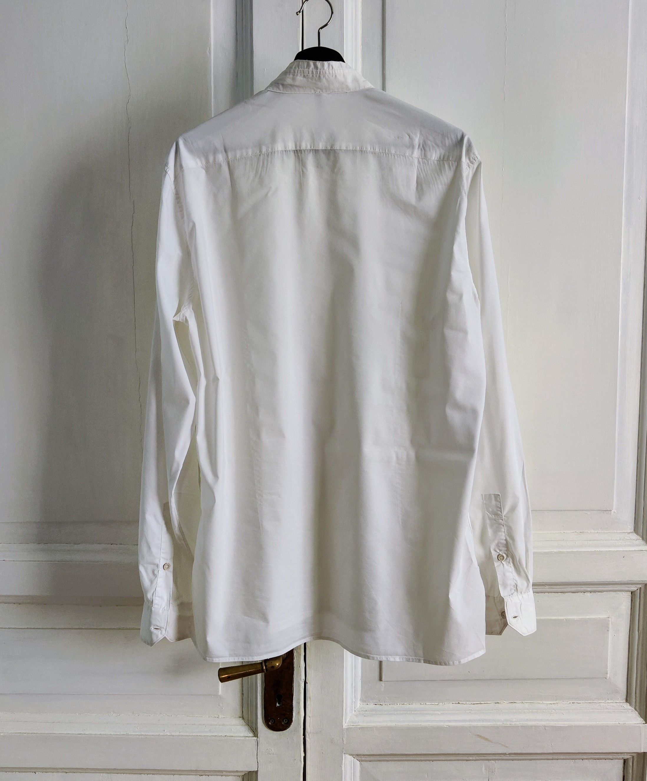 Transit Uomo Stand-up collar shirt.Like Yohji Yamamoto or Elena Dawson Size US XL / EU 56 / 4 - 5 Thumbnail