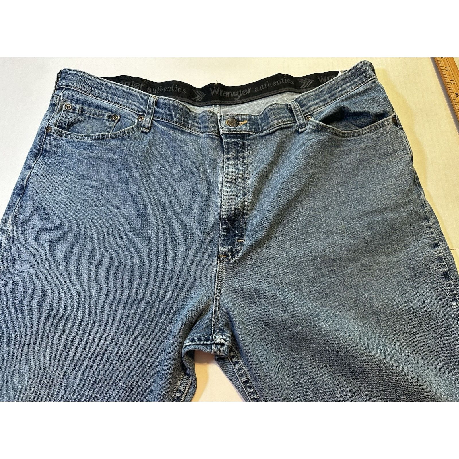 Wrangler Wrangler Authentics Jeans 42x30 Comfort Flex Waist Western Size US 42 / EU 58 - 4 Thumbnail