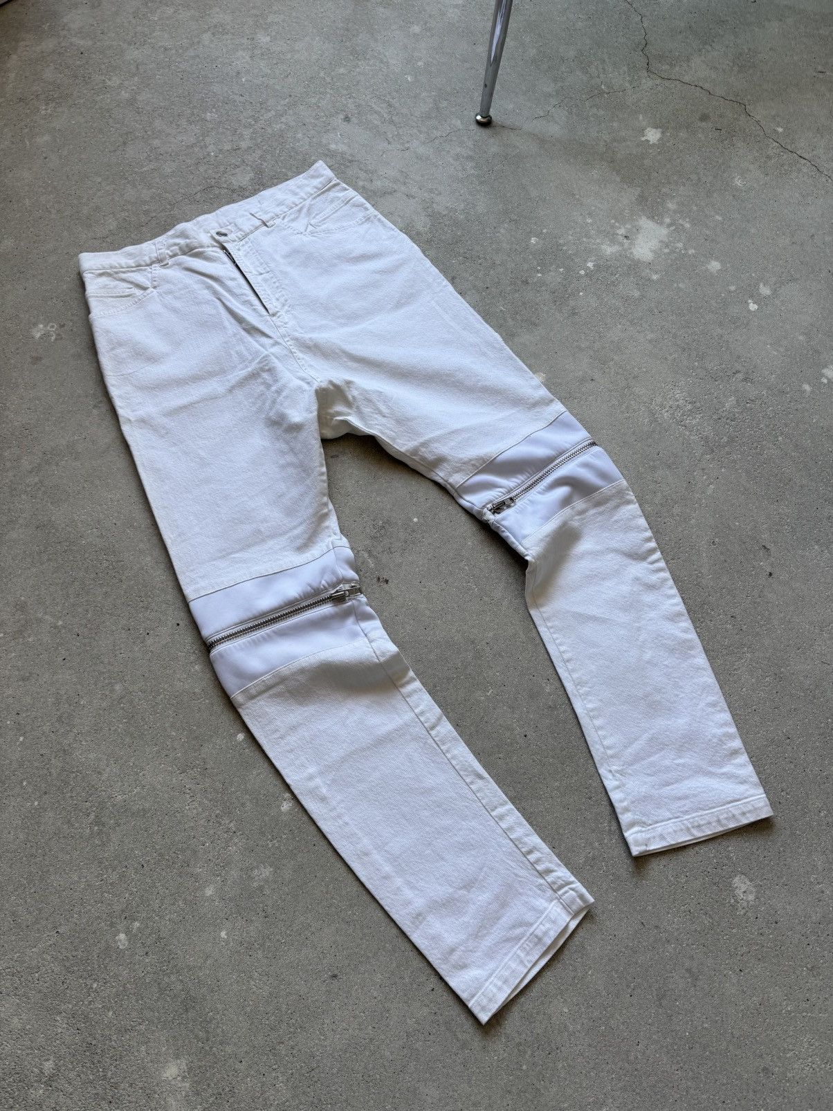 Concepts d'Odeur Odeur Zipped Denim Rick Owens Style Jeans Size US 32 / EU 48 - 9 Thumbnail