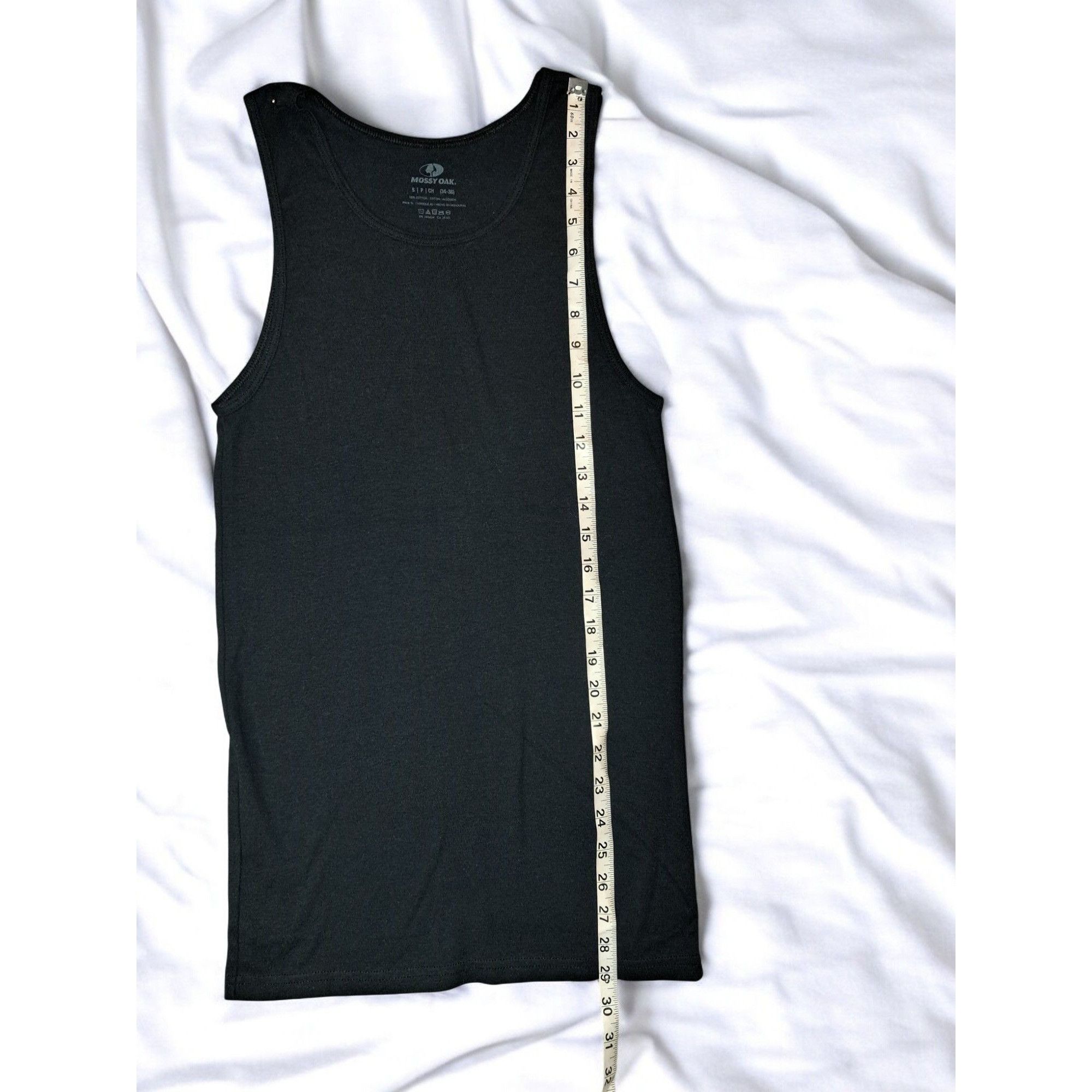 Other Mossy Oak Men's Small Women's Petite Black Tank Top Size US S / EU 44-46 / 1 - 3 Thumbnail