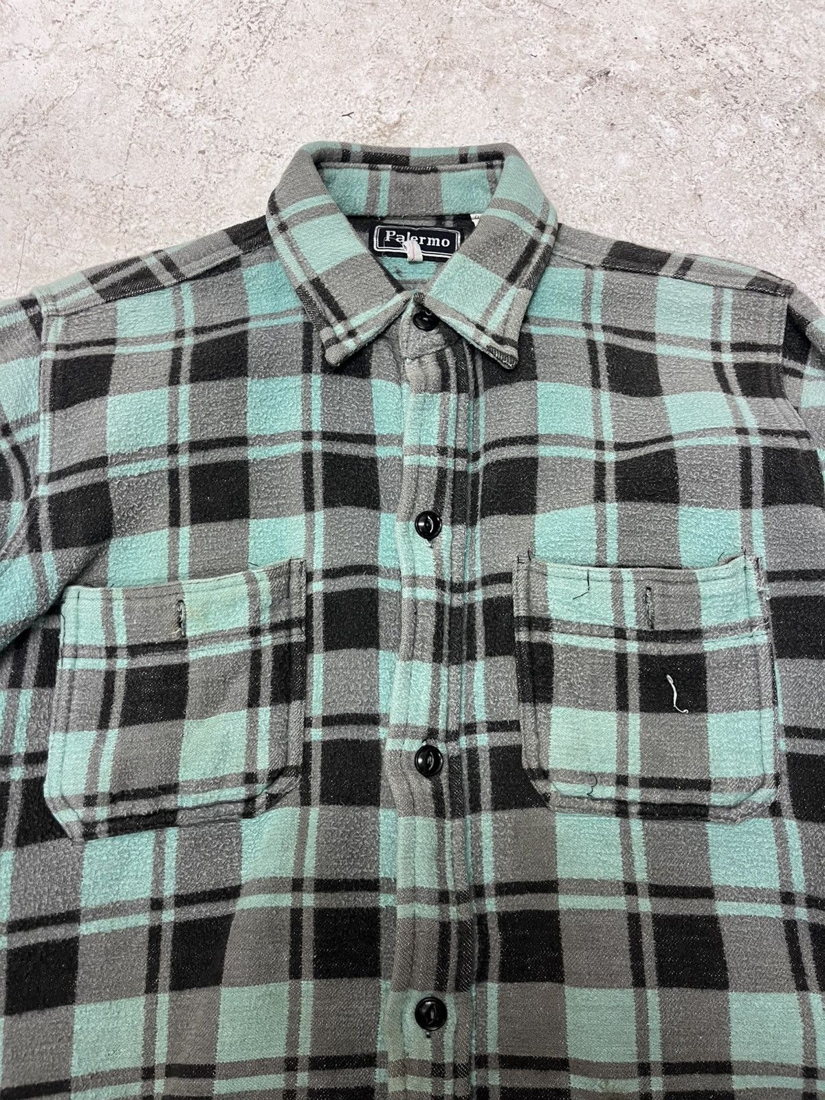 Vintage Vintage palermo plaid button up Size US M / EU 48-50 / 2 - 1 Thumbnail