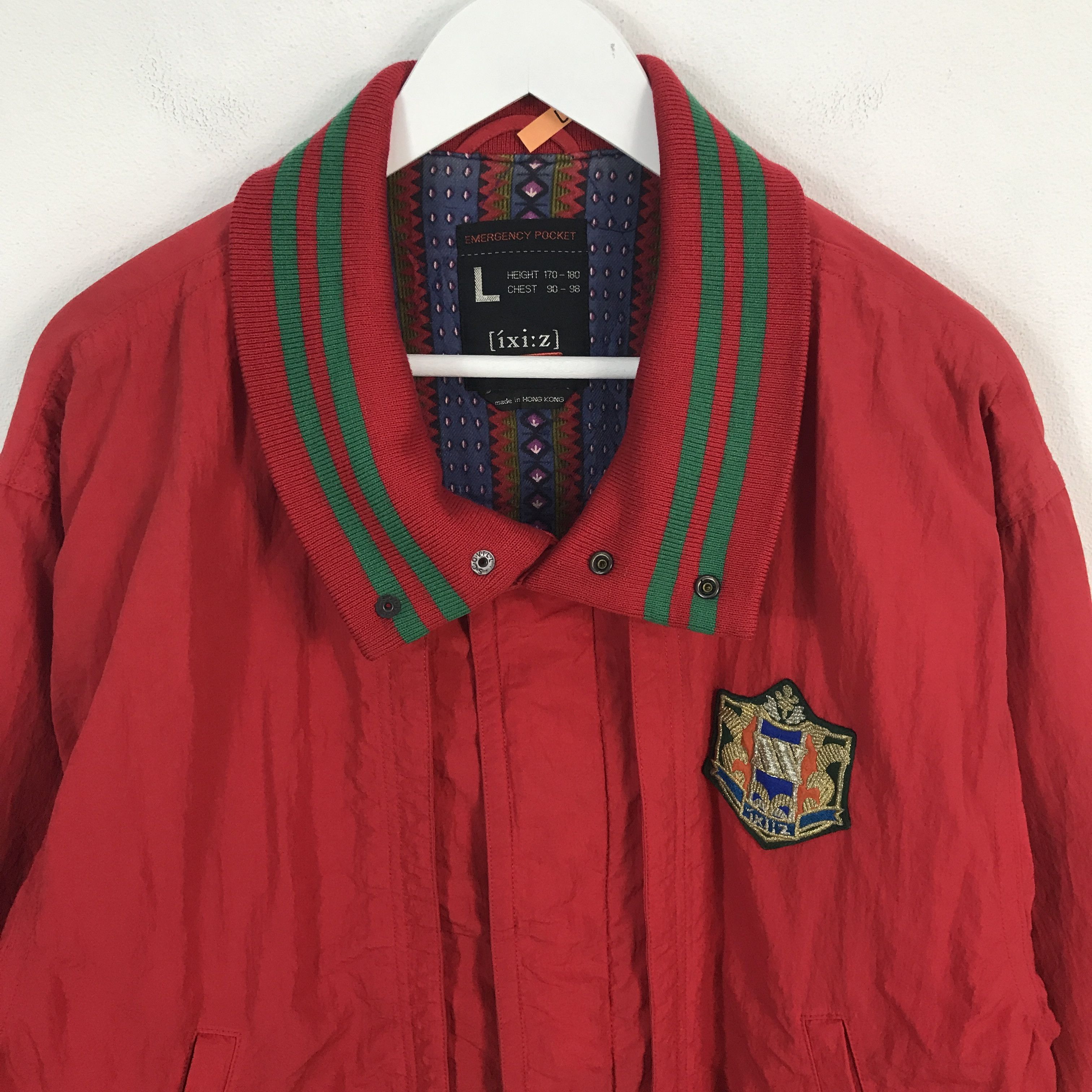 Japanese Brand emergency pocket Bomber jacket Size US L / EU 52-54 / 3 - 3 Thumbnail