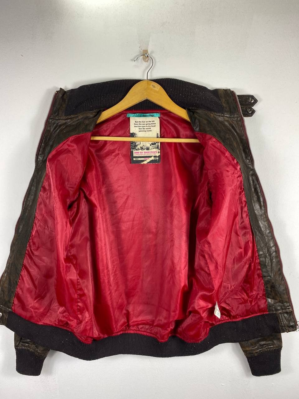 Japanese Brand amp manydope japanese brand polyurethan jacket nice design Size US M / EU 48-50 / 2 - 8 Thumbnail