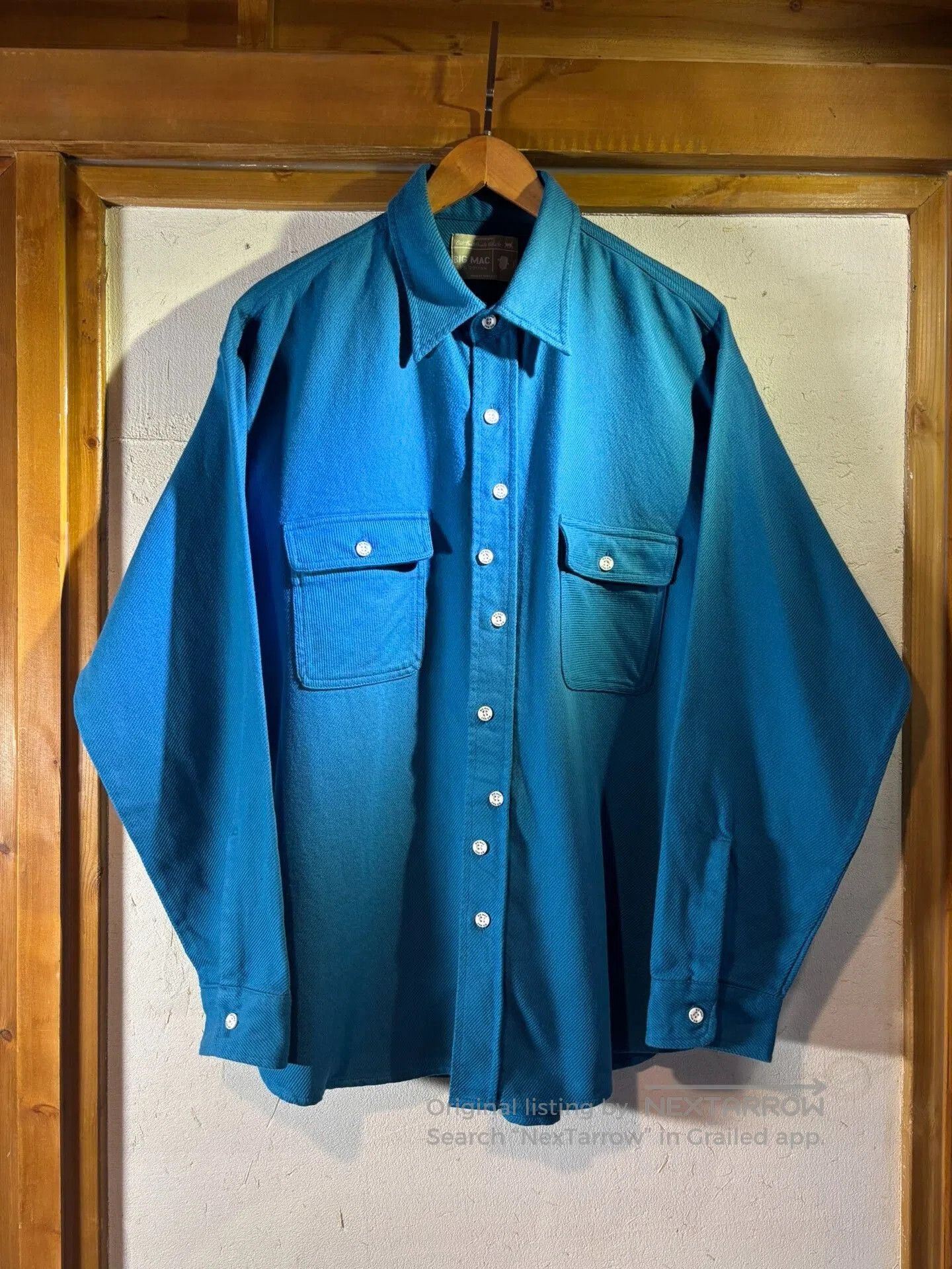 Big Mac BIG MAC x tom&co Irregular Collar Shirt. Size US M / EU 48-50 / 2 - 1 Thumbnail