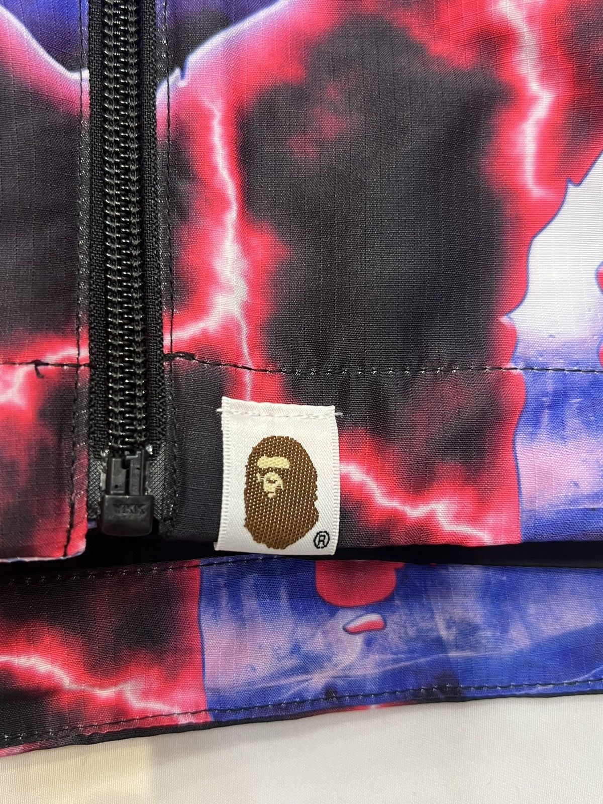 Bape Bape Lightning Head Zip Hoodie Jacket L Size US L / EU 52-54 / 3 - 2 Thumbnail