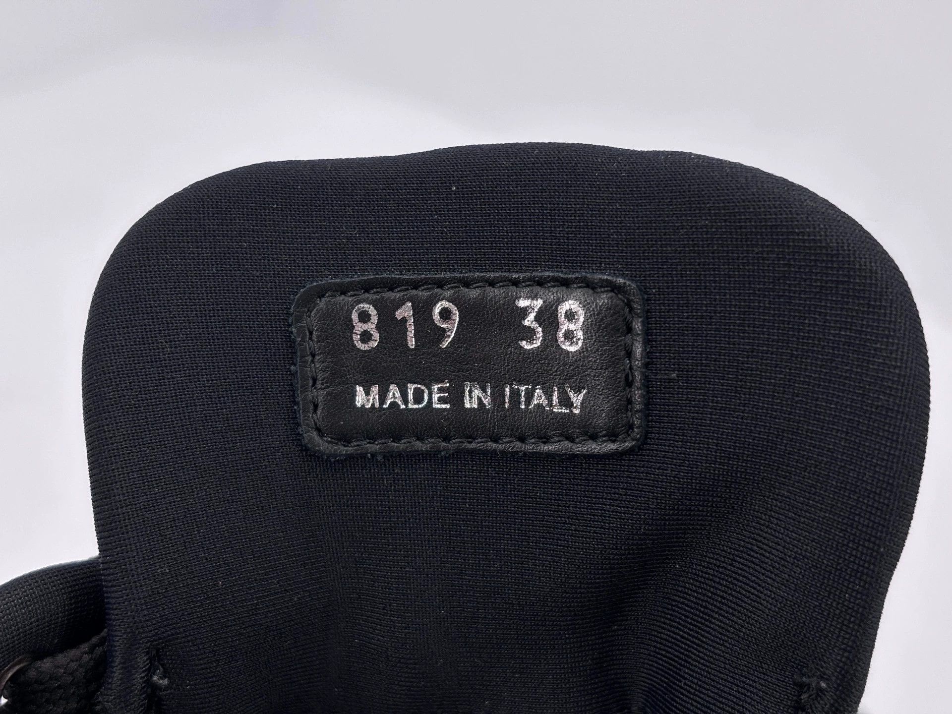 Prada Prada Black Tech Fabric Platform Shoes Size 38 Size US 7 / EU 40 - 3 Thumbnail