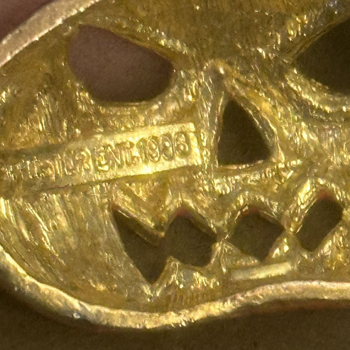 Vintage Vintage RARE Phister Ent. Jack o lantern pendant necklace Size ONE SIZE - 5 Thumbnail