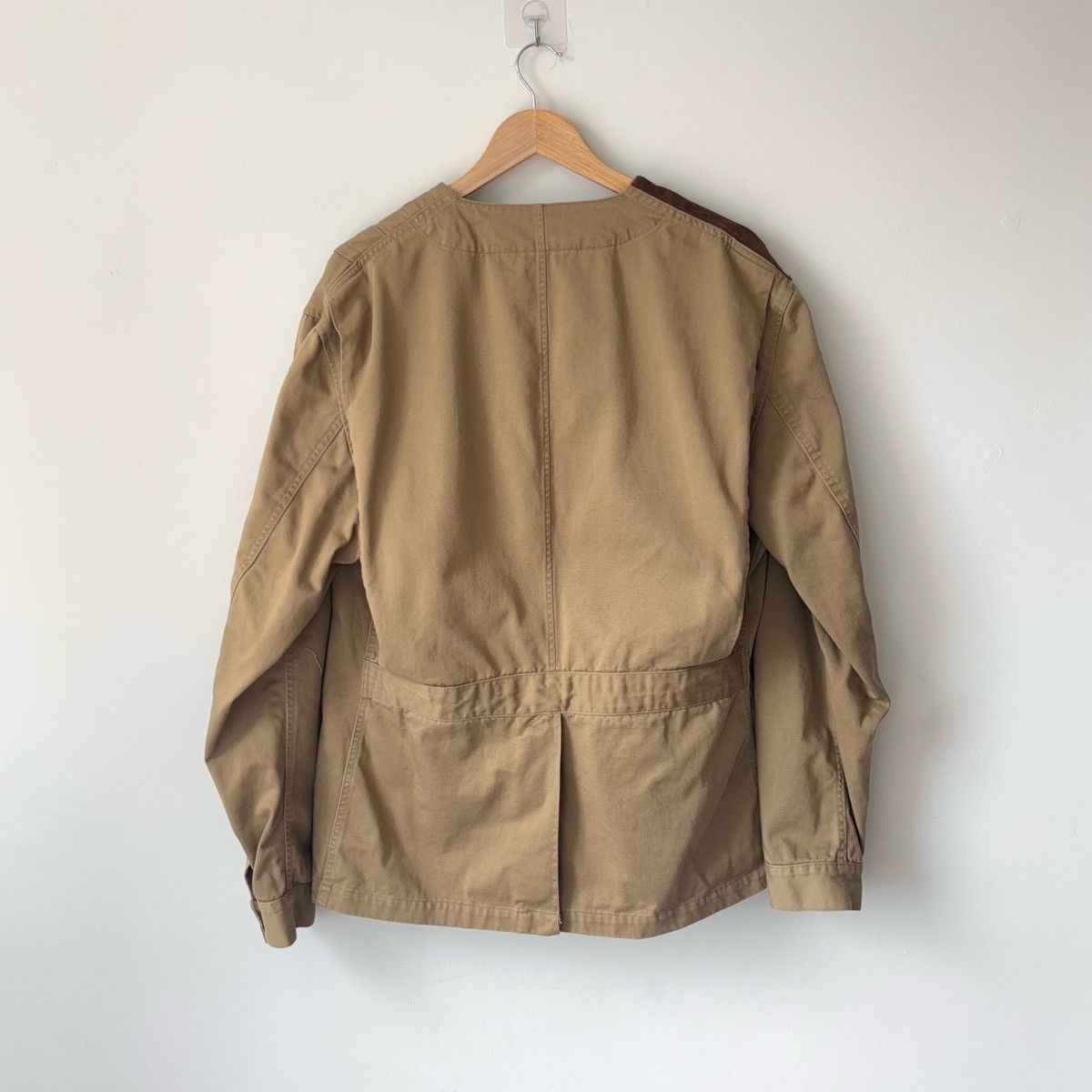 Polo Ralph Lauren Vintage Hunting Shooting Jacket Suede Leather Patch Gun Size US L / EU 52-54 / 3 - 10 Thumbnail