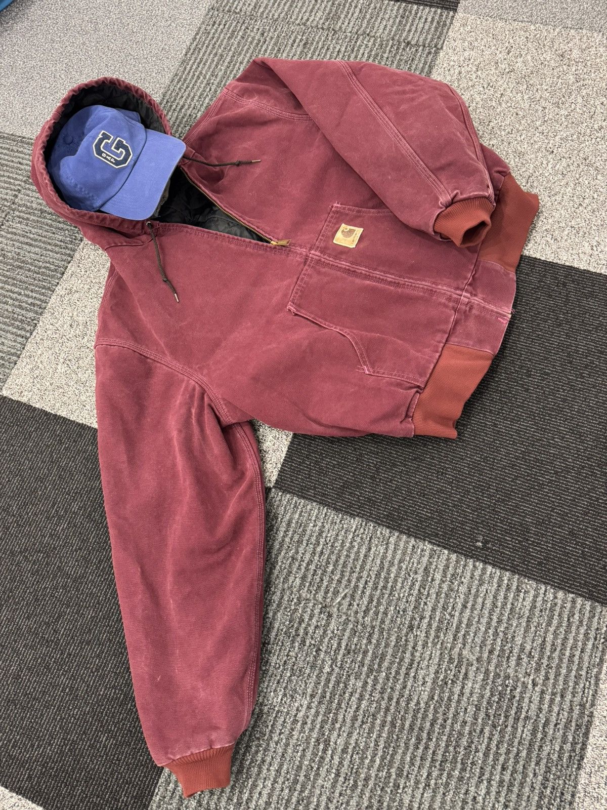 Carhartt Carhartt Active Jacket JQ246 usa vintage og Size US XL / EU 56 / 4 - 4 Thumbnail