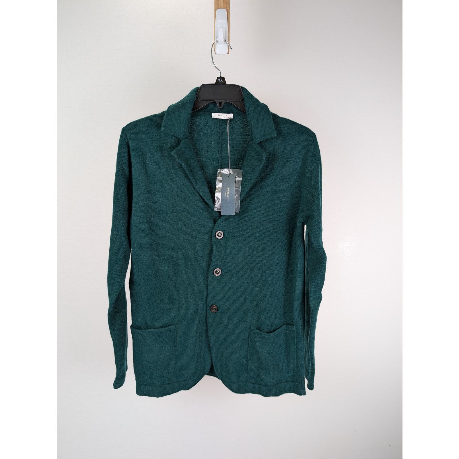 Boglioli o1rshd1 CC20 Men Sweater in Green Size US M / EU 48-50 / 2 - 8 Thumbnail