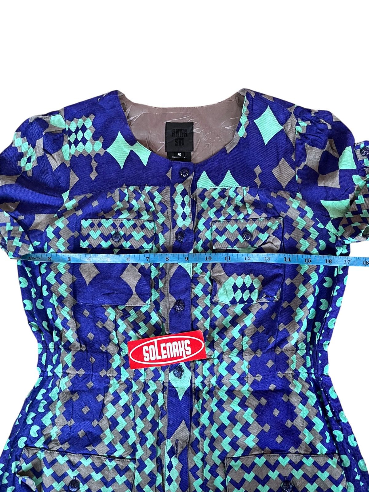 Anna Sui Vintage anna sui usa dress Size S / US 4 / IT 40 - 4 Thumbnail