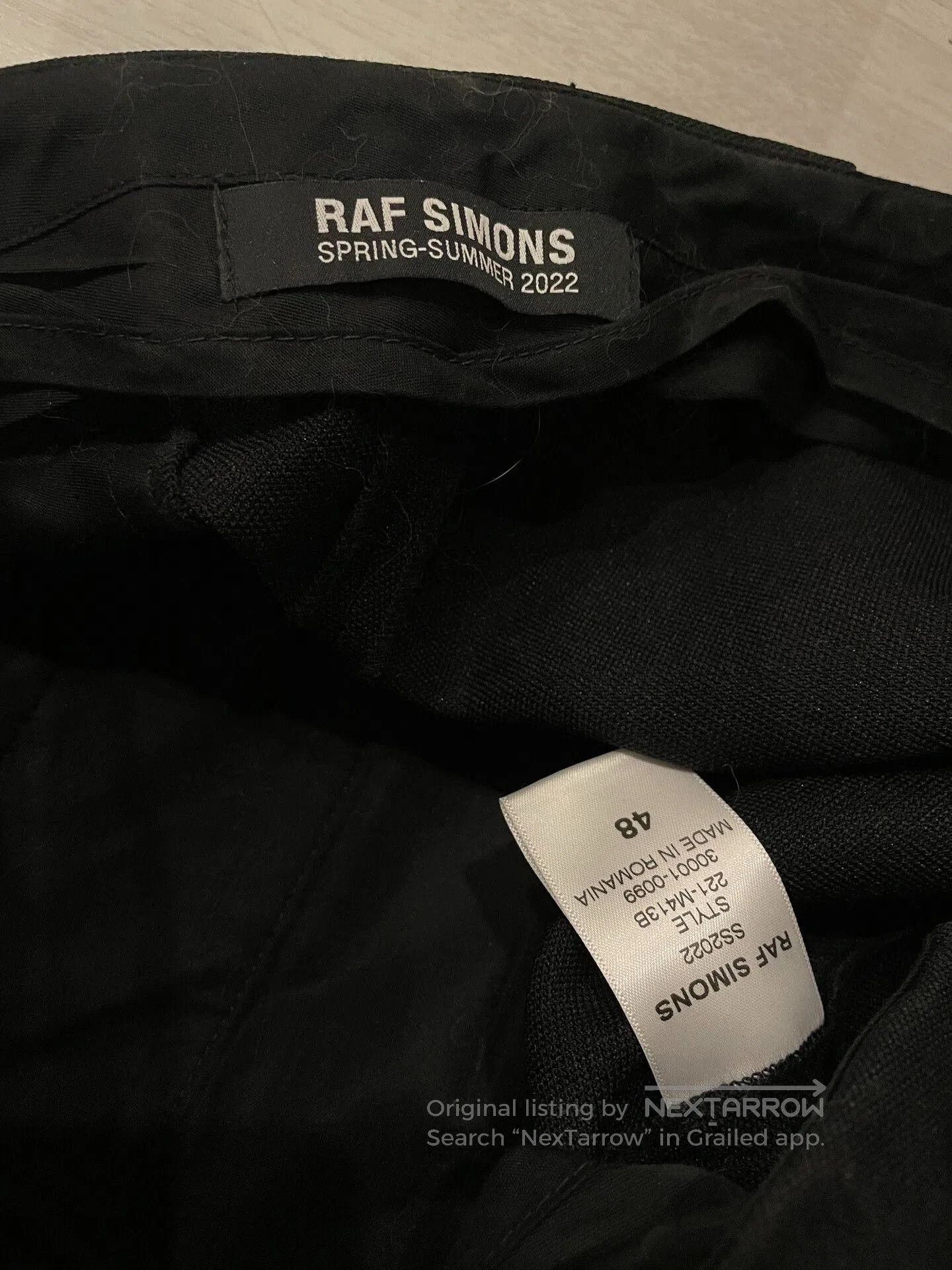 Raf Simons balenciaga gray sweatpants in medium size. Size L / US 10 / IT 46 - 2 Thumbnail