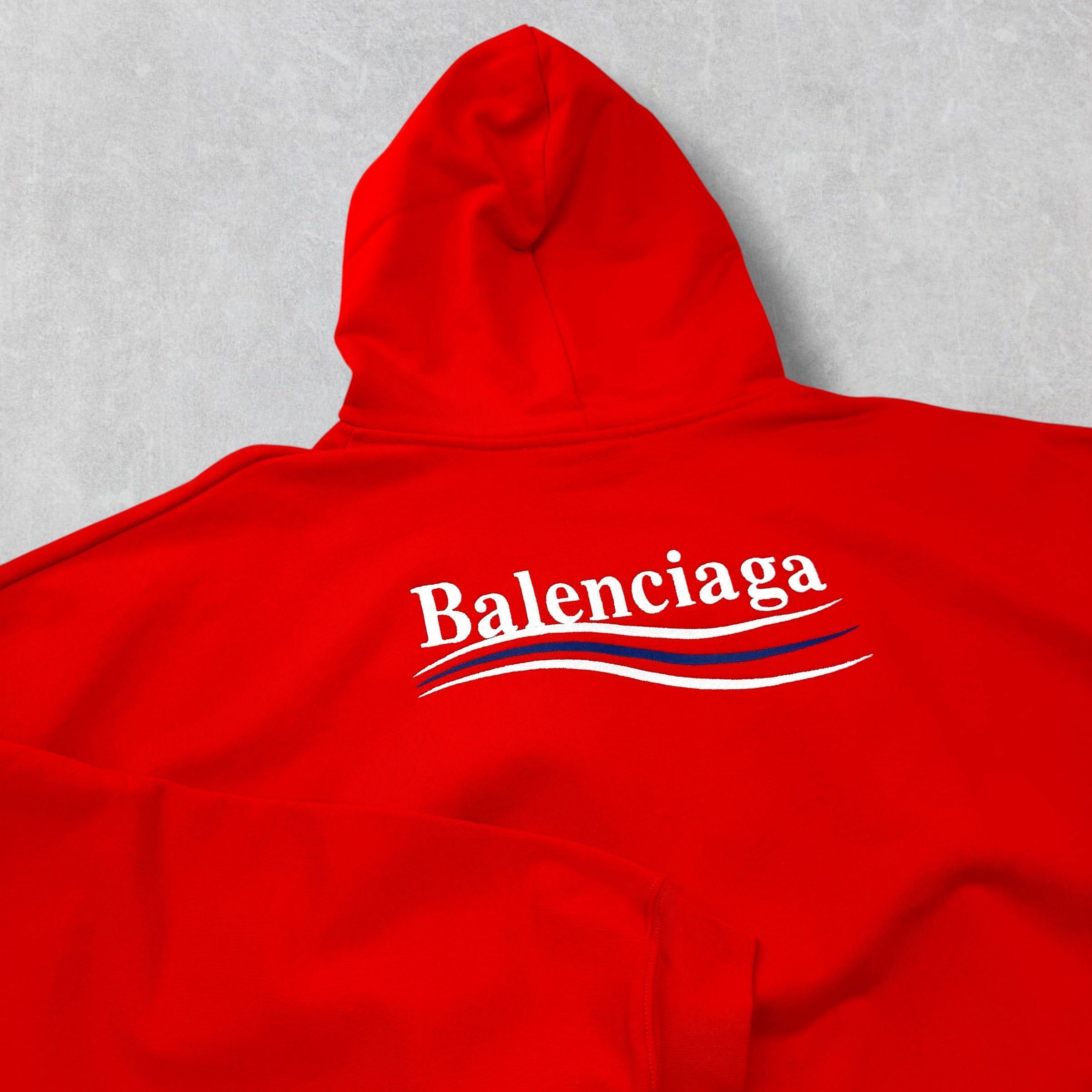 Balenciaga Balenciaga Political Campaign Hoodie S (XXXL) Size US S / EU 44-46 / 1 - 3 Thumbnail