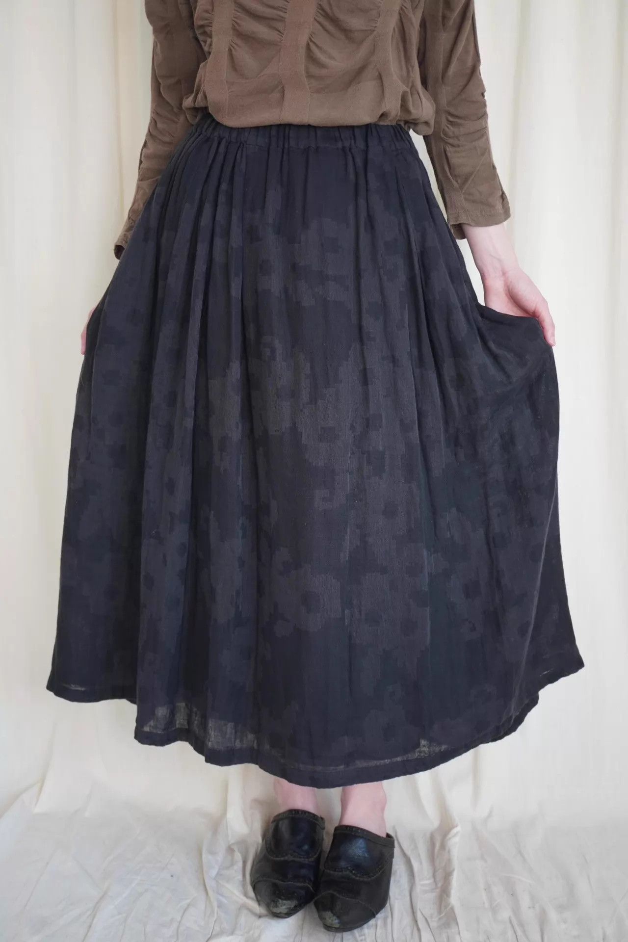 Issey Miyake Issey Miyake 2000s Plantation Cotton Black Dress M Size M / US 6-8 / IT 42-44 - 9 Thumbnail