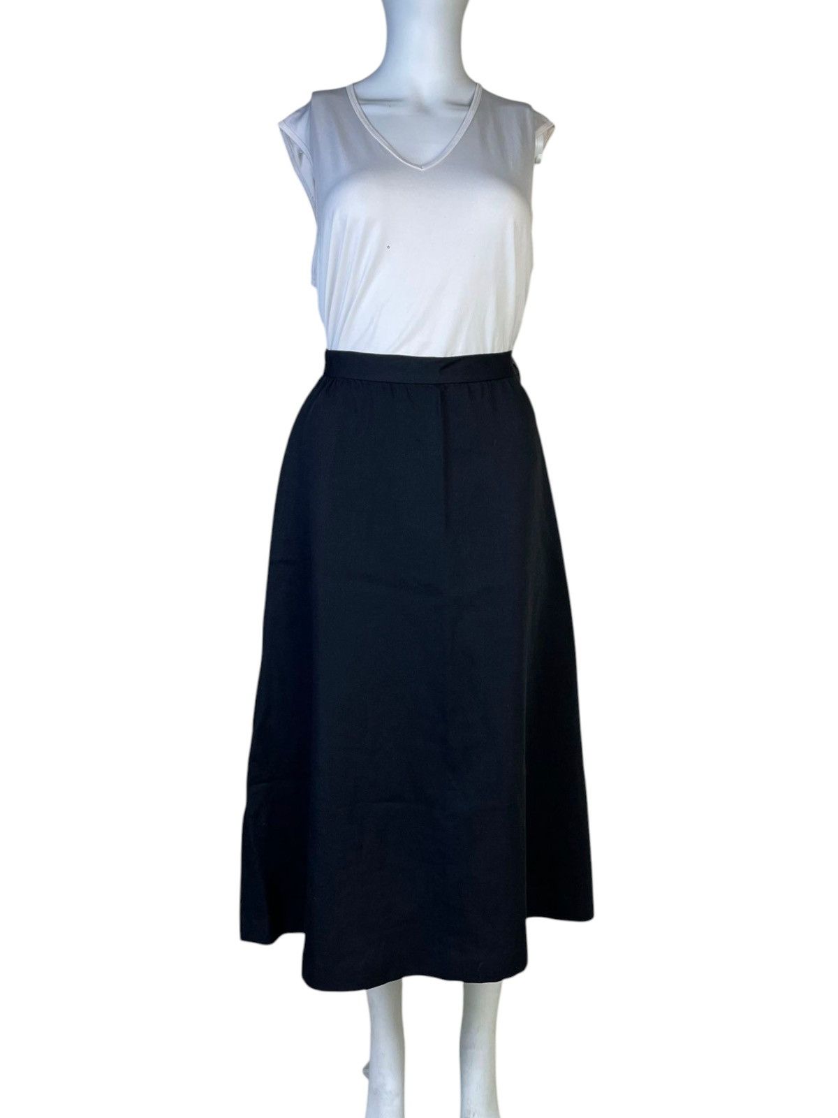 Yohji Yamamoto Vintage The Ginza Story by Yohji Yamamoto A-Line Maxi Skirt Size 25" / US 0 / IT 36 - 1 Thumbnail