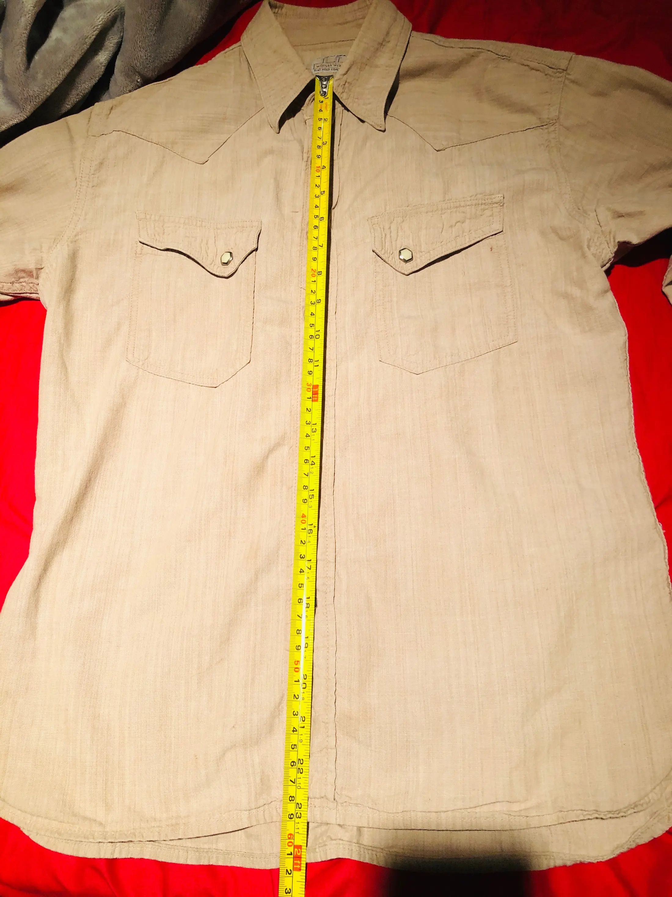 The Flat Head The Flat Head Western long sleeve shirt Size US S / EU 44-46 / 1 - 6 Thumbnail