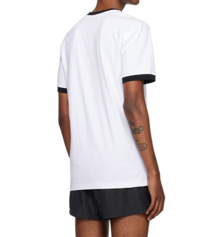 Moschino White Double Smiley T-Shirt Size US M / EU 48-50 / 2 - 3 Thumbnail