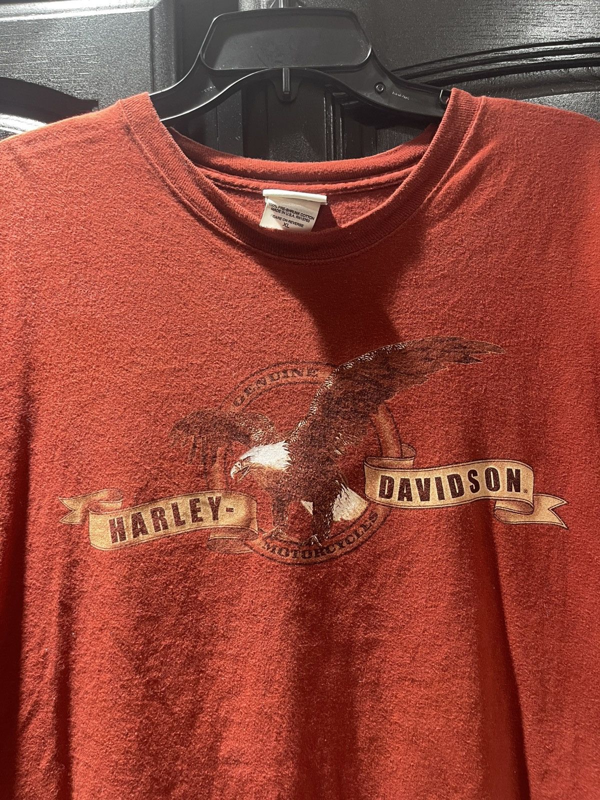Vintage Harley Davidson Eagle Front Shirt, Bluegrass Harley Davidson Size US XL / EU 56 / 4 - 2 Thumbnail