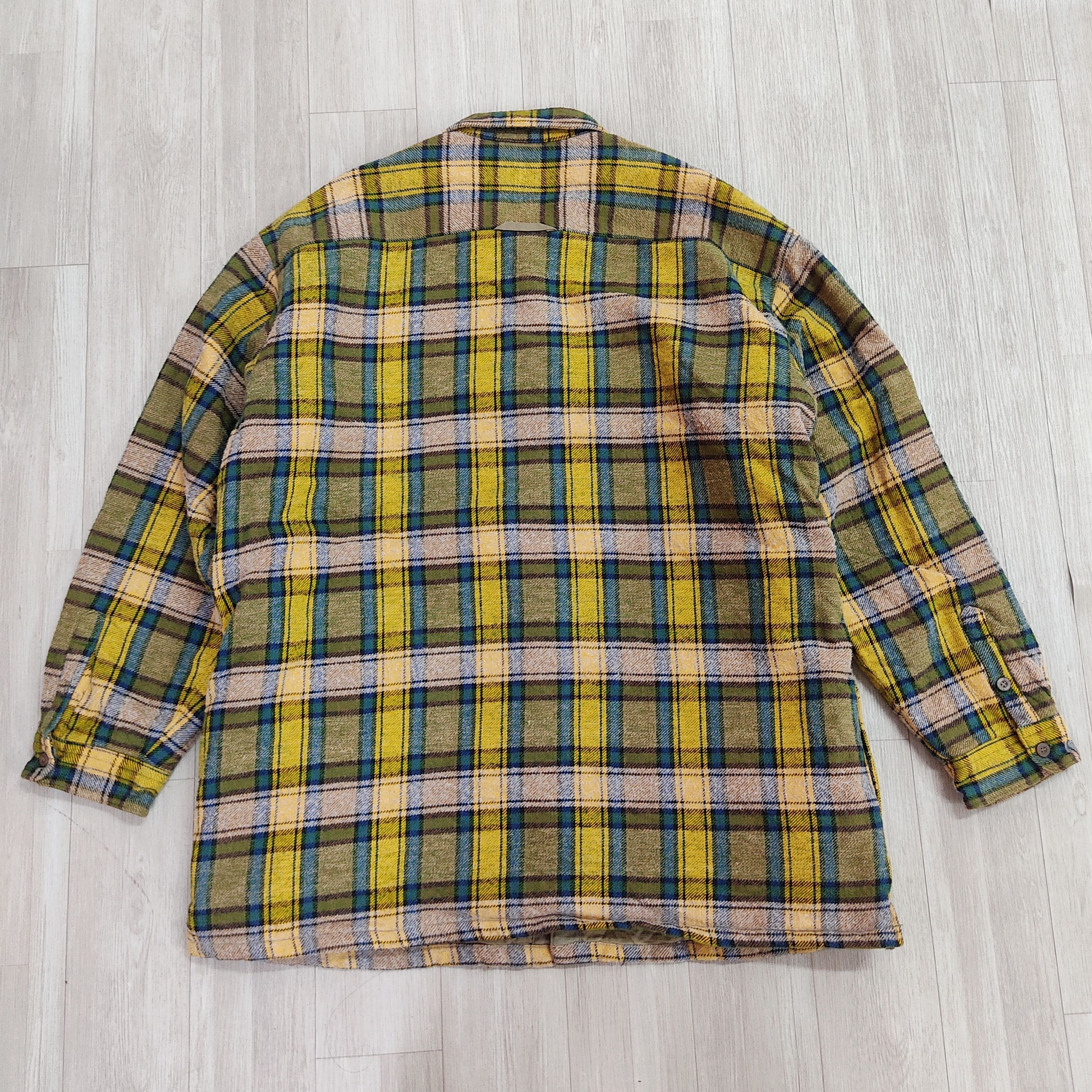 FILLES A PAPA The Papas Sports Overshirt Plaid Insulated Flannel Jacket Size US XL / EU 56 / 4 - 14 Thumbnail
