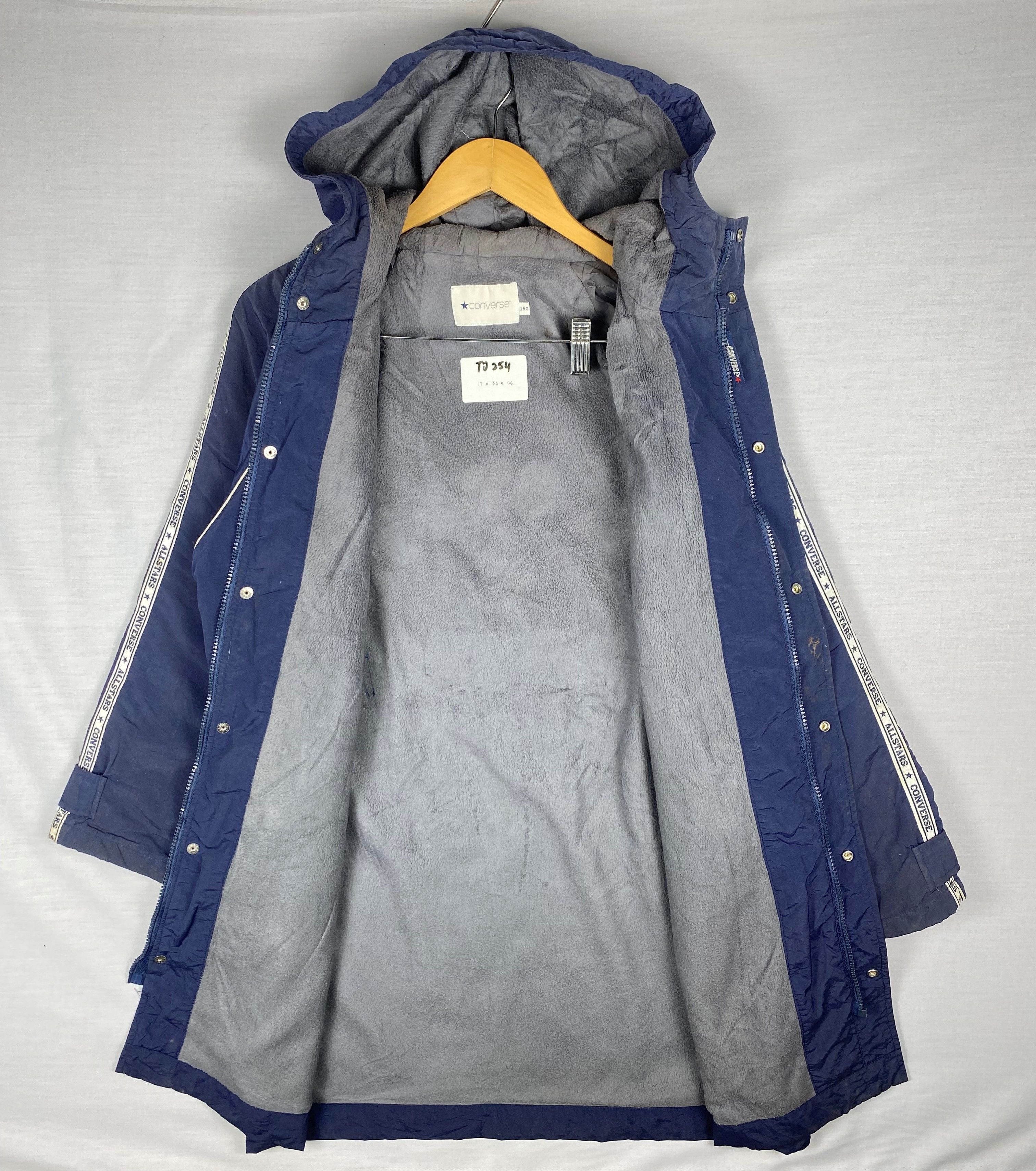 Converse Vintage Converse Hoodie Button Up Long Sport Jacket Size US L / EU 52-54 / 3 - 4 Thumbnail
