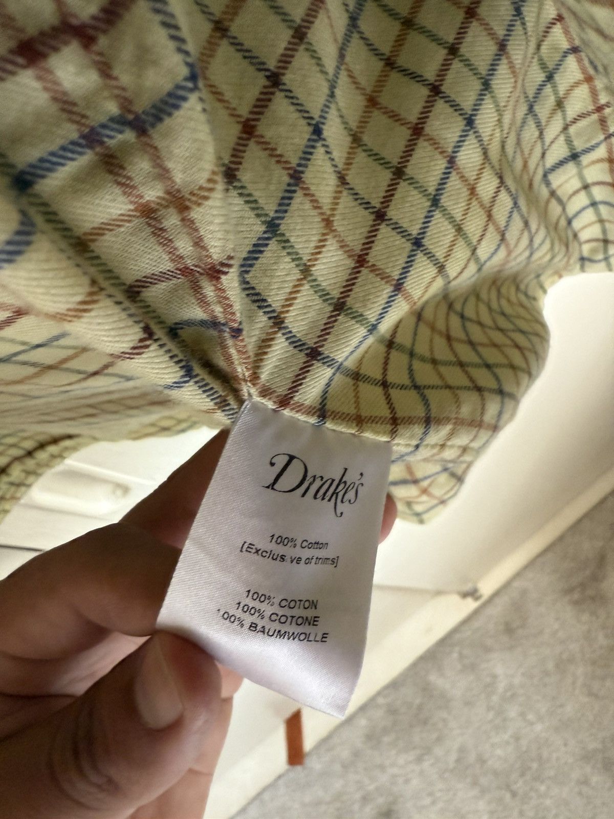 Drake's Drake’s Waxed Cotton Canvas Chasseur Jacket Size US L / EU 52-54 / 3 - 7 Thumbnail