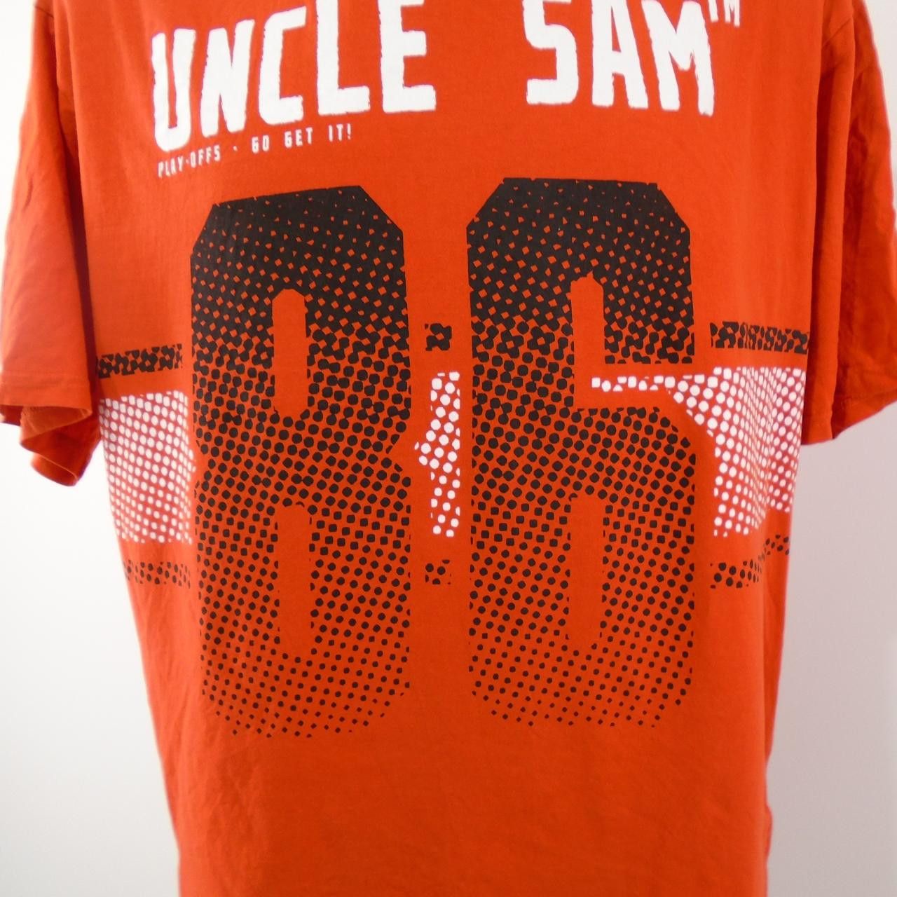 Vintage Men's T-Shirt Uncle Sam Size US XXL / EU 58 / 5 - 7 Thumbnail