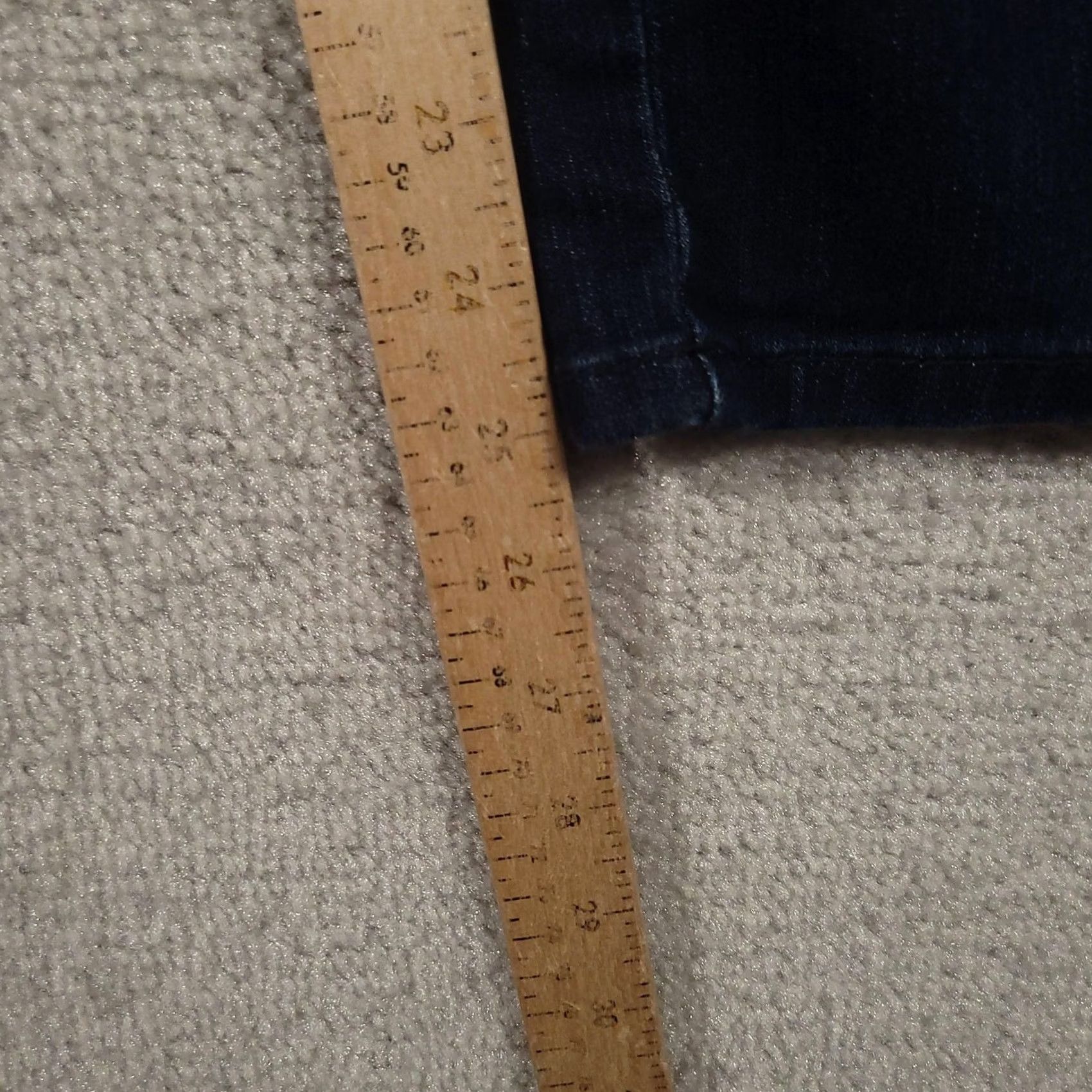 Gloria Vanderbilt Gloria Vanderbilt Jeans Womens 10P Petite Dark Wash Amanda Straight Leg Denim Size 32" / US 10 / IT 46 - 4 Thumbnail