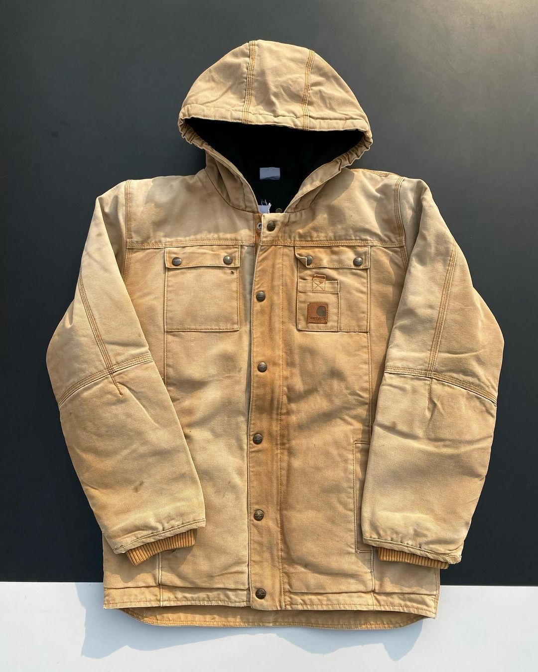 image of Carhartt Bartlett Jacket in Brown, Men's (Size Medium)