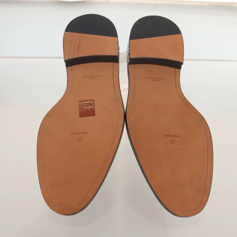 Givenchy Givenchy Solid Color Leather Men's Business Shoes Size US 6.5 / EU 39-40 - 6 Thumbnail