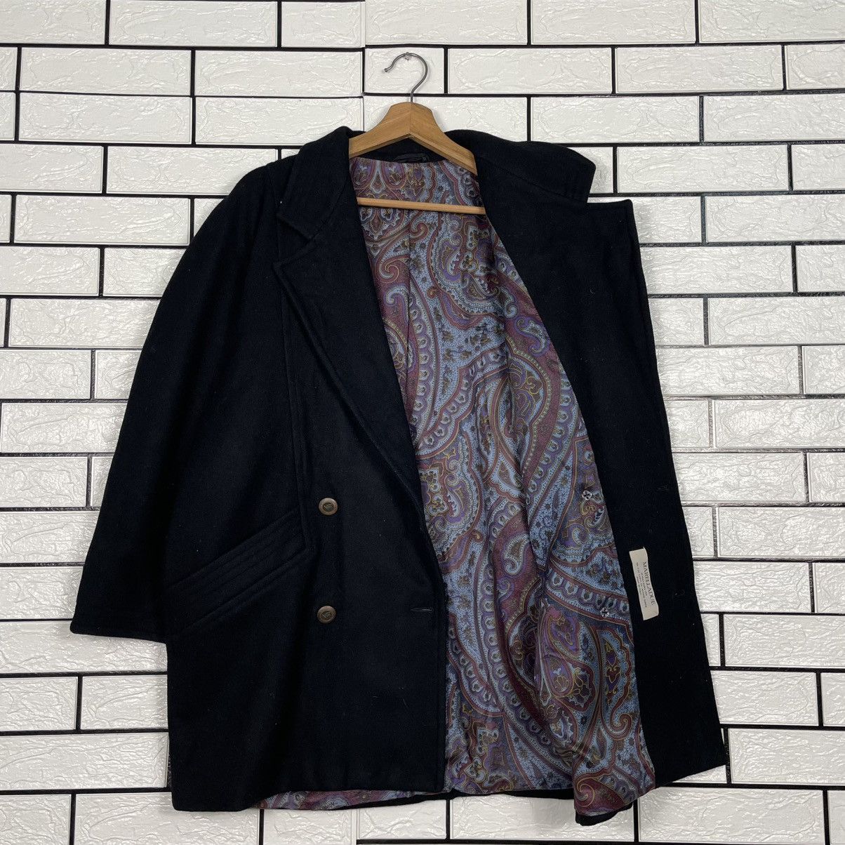 Max Mara Marella Due By Max Mara Double Breasted Coat Size S / US 4 / IT 40 - 9 Thumbnail