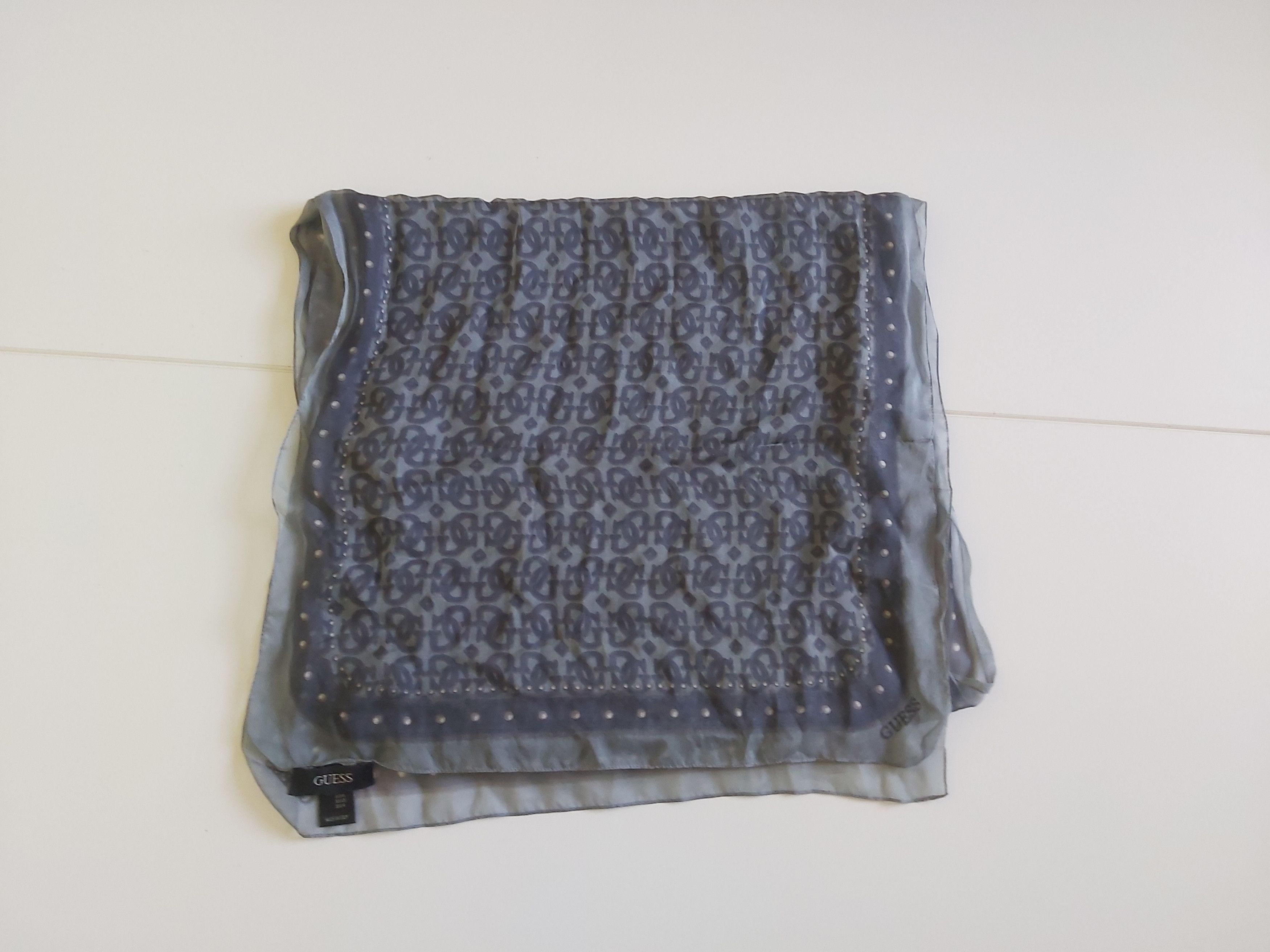 Guess Guess silk scarf "GG" logo Size ONE SIZE - 5 Thumbnail