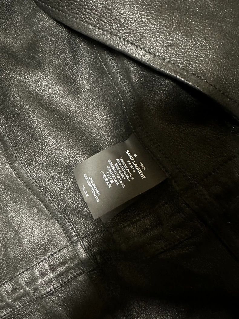 Saint Laurent Paris Saint Laurent Paris Military leather jacket-2506 Size US S / EU 44-46 / 1 - 1 Thumbnail