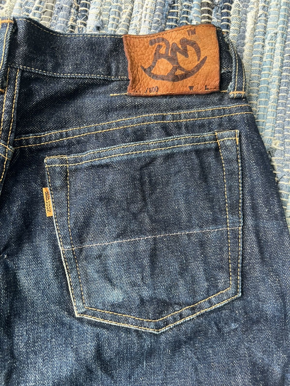 Redmoon LIMITED EDITION 500 Pieces Redmoon 18oz Selvaged Denim Jeans Size US 30 / EU 46 - 5 Thumbnail