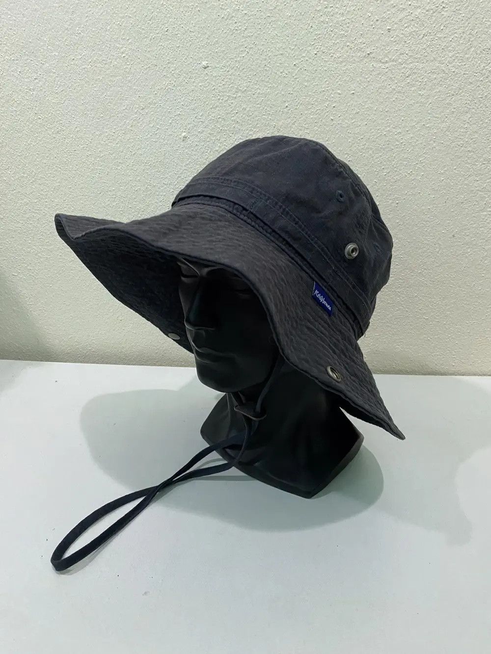 Vintage KrisHerman Plain Bucket Hat Size ONE SIZE - 2 Thumbnail