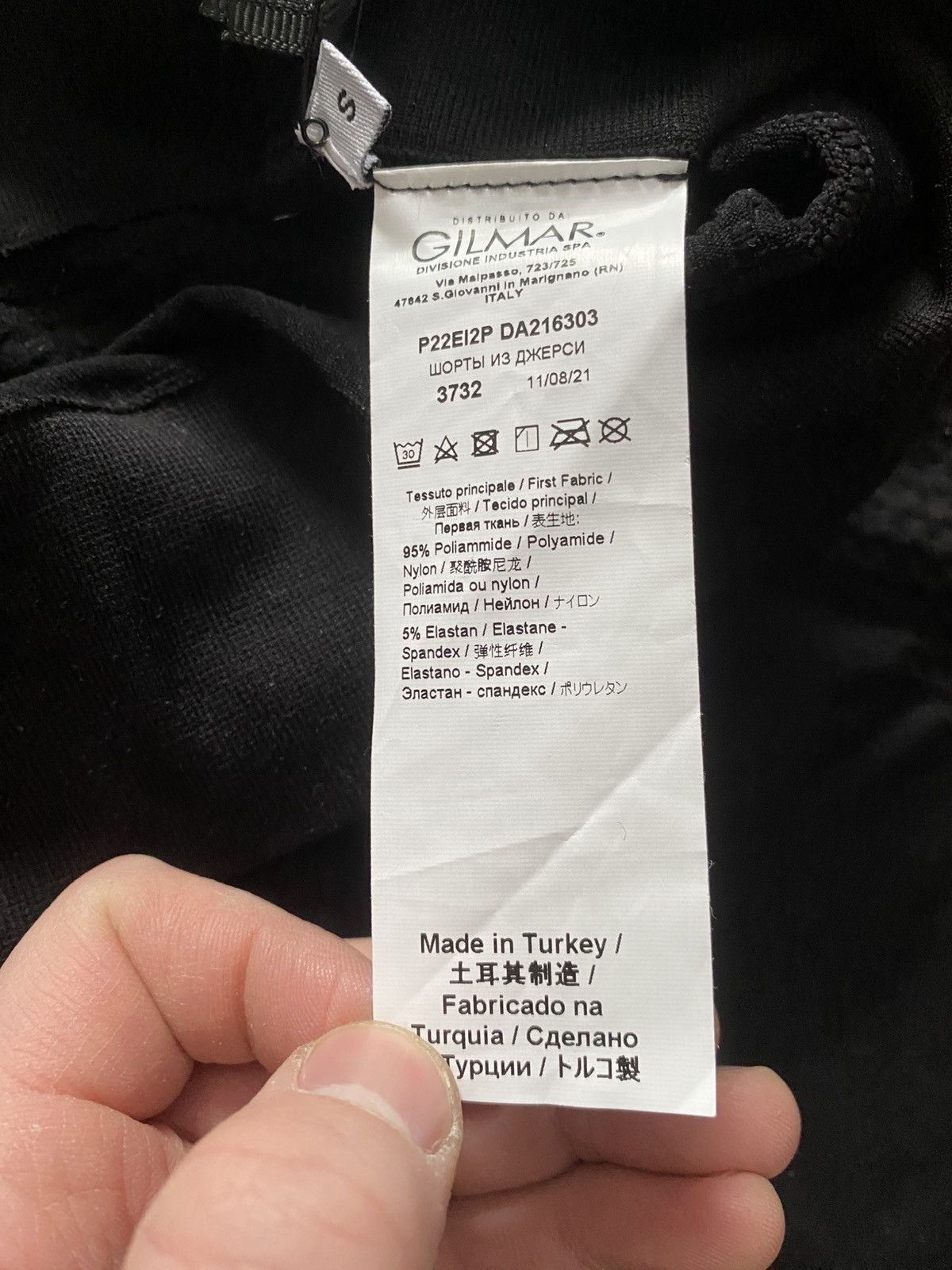 Iceberg New ICEBERG Black Seamless Logo Biker Shorts - Size S - NWT Size 27" / US 4 / IT 40 - 7 Thumbnail
