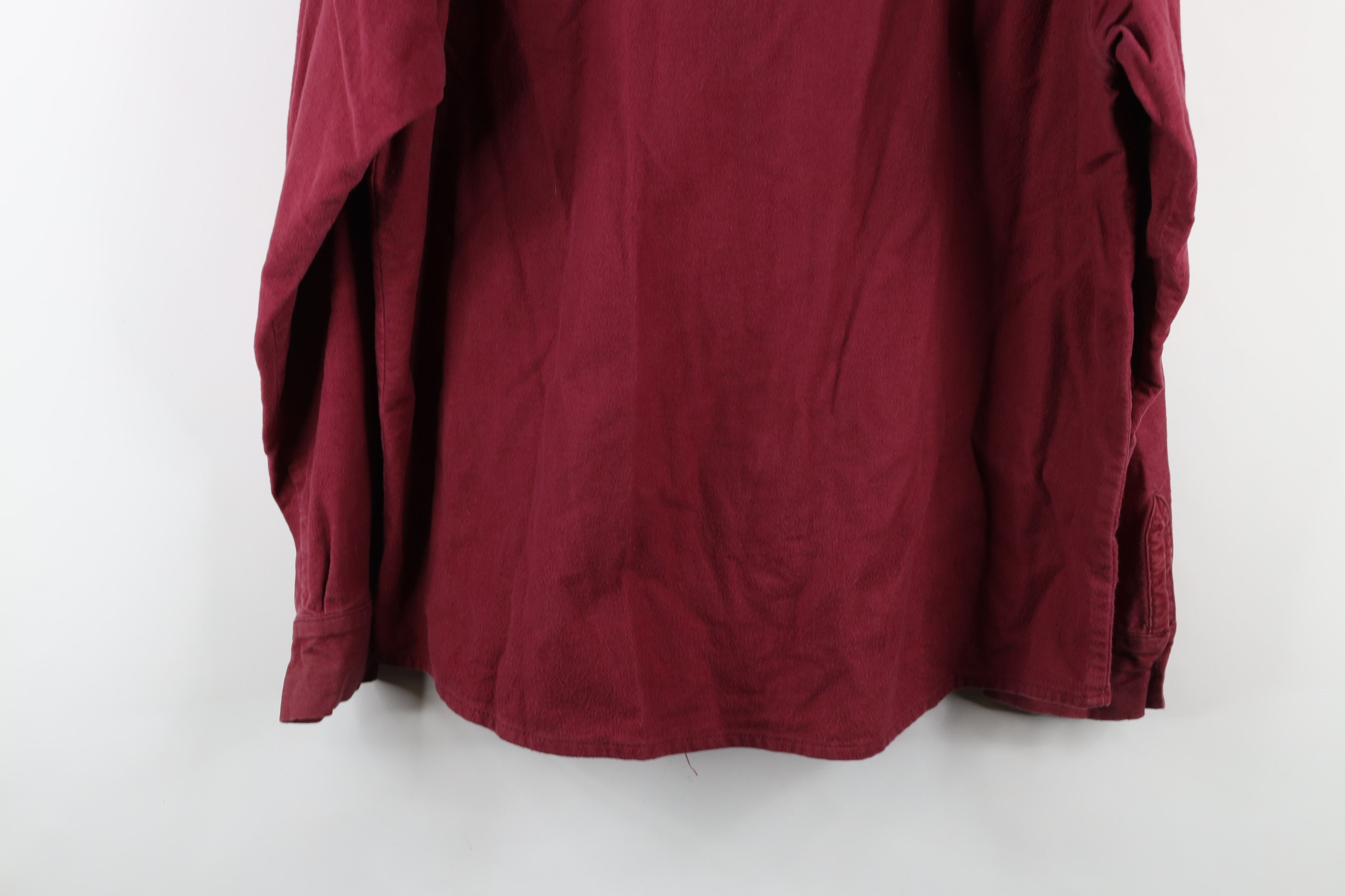 Vintage Vintage 90s Streetwear Heavy Chamois Cloth Button Shirt USA Size US XL / EU 56 / 4 - 14 Thumbnail