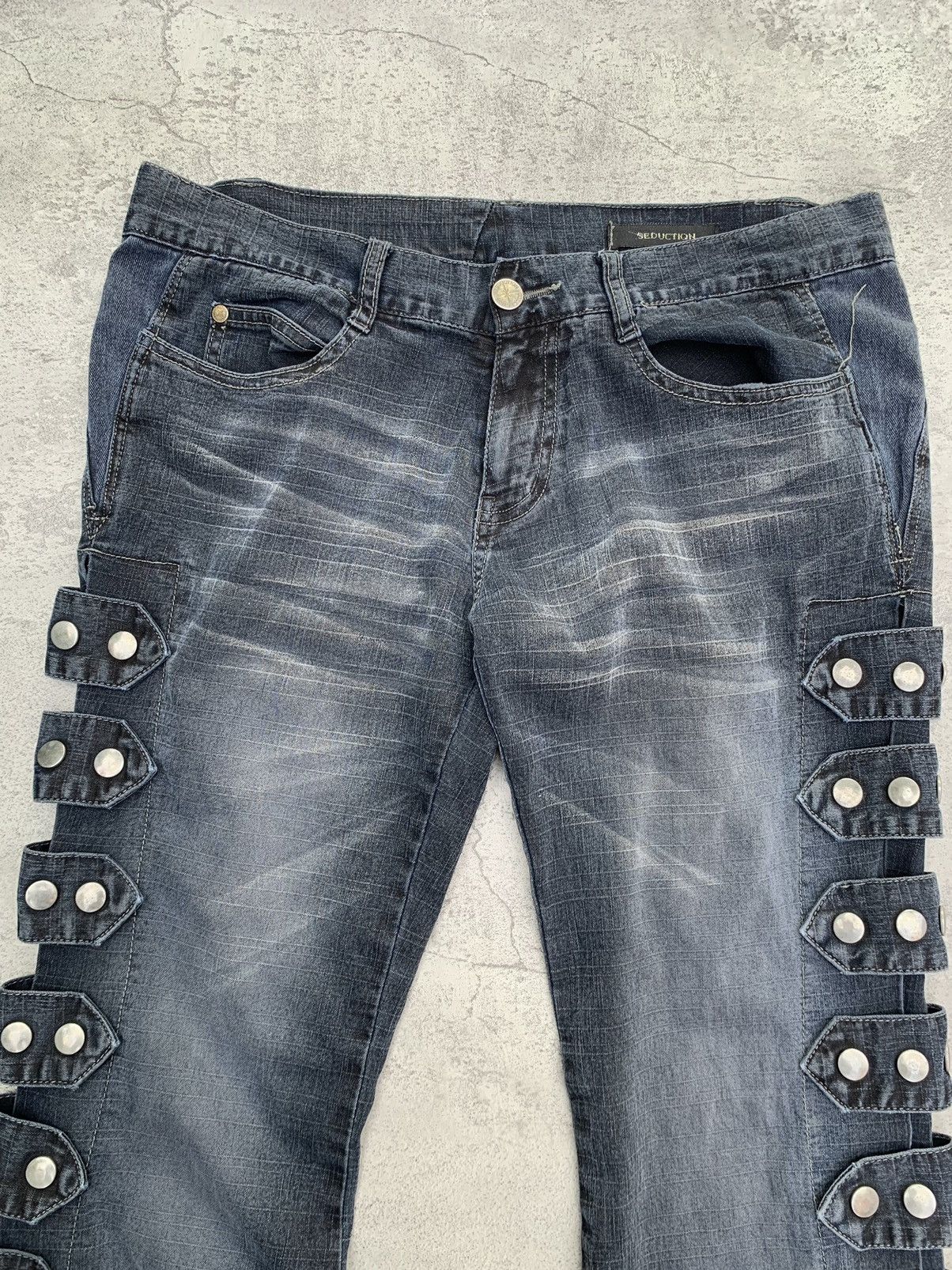If Six Was Nine SEDUCTION flare jeans Size US 29 - 3 Thumbnail