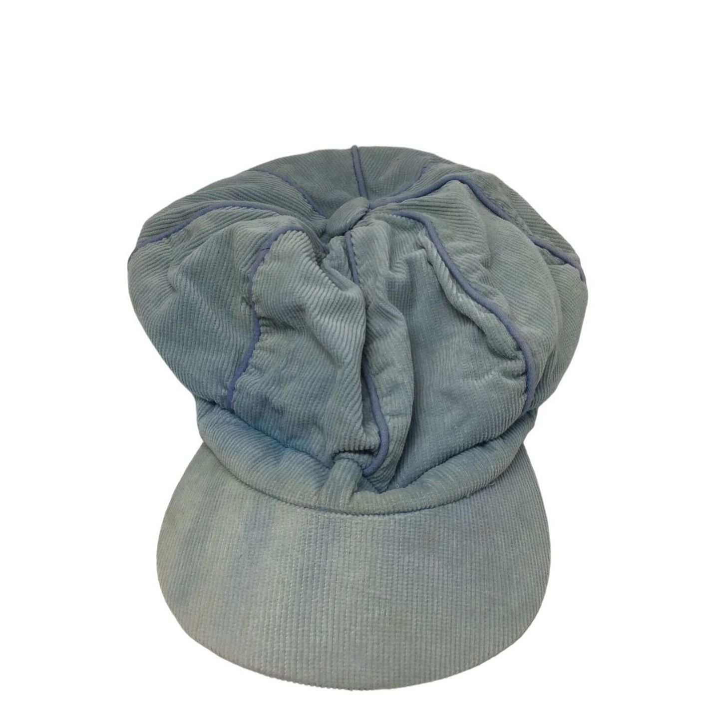 Other Women's Baby Blue Cotton Corduroy Hat Size ONE SIZE - 3 Thumbnail