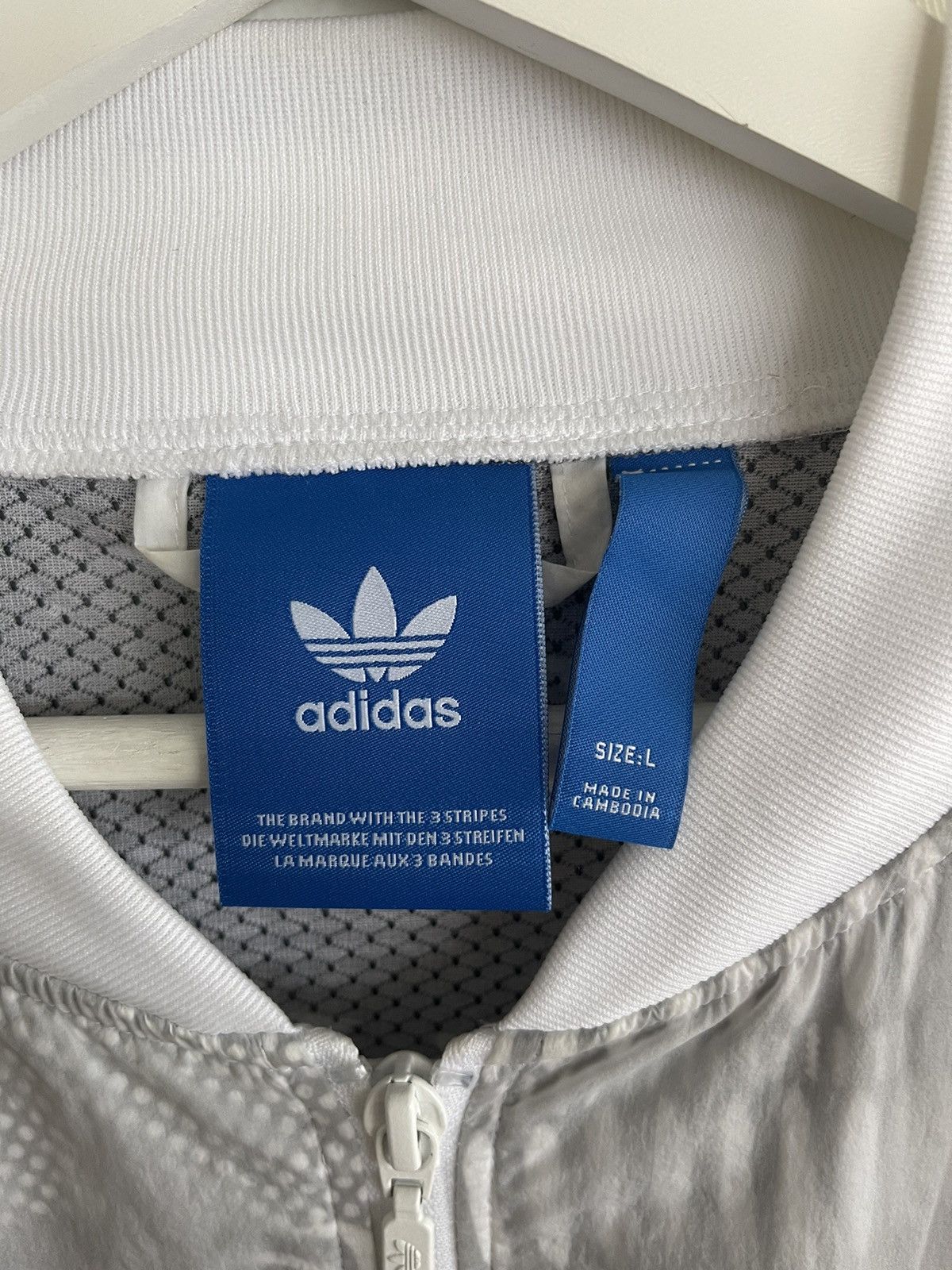 Adidas Adidas Originals La Pack Track Top in White Size US L / EU 52-54 / 3 - 3 Thumbnail