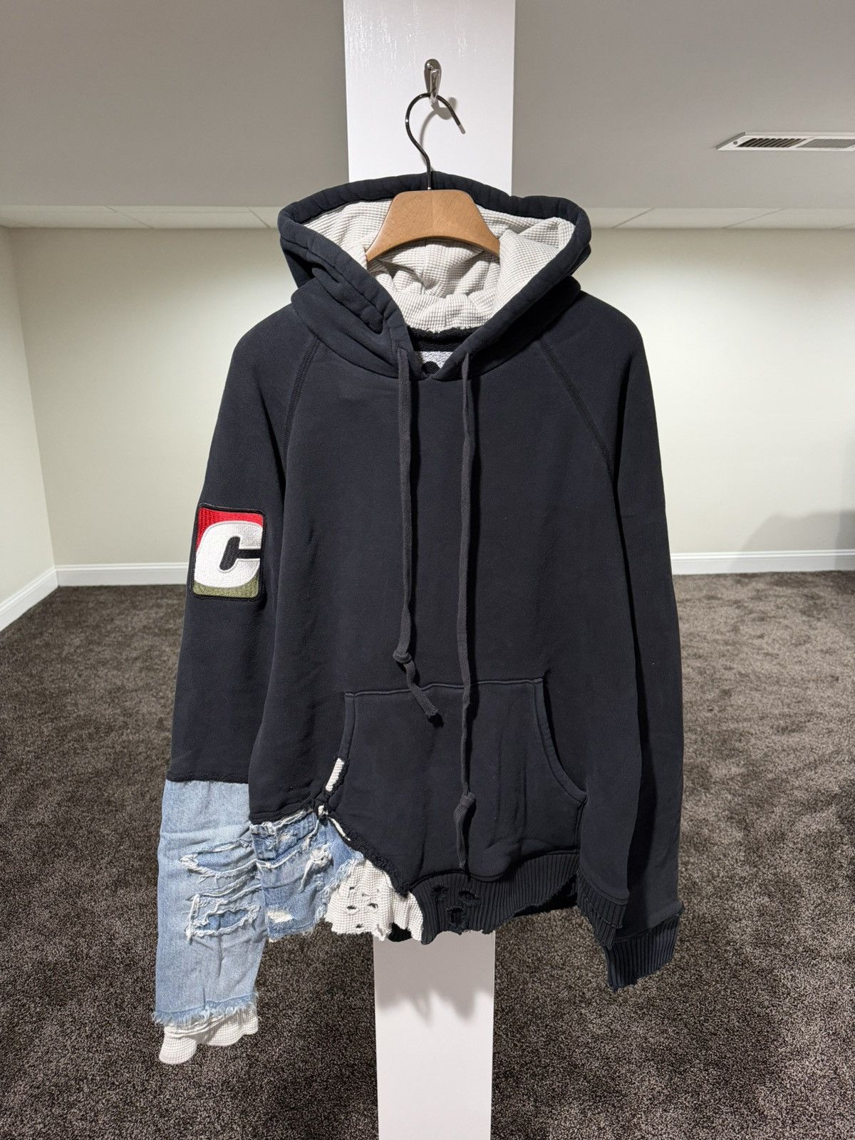 Greg Lauren Greg Lauren x Dave Chappelle 2020 Fragment Patch Hoodie Size US L / EU 52-54 / 3 - 1 Thumbnail