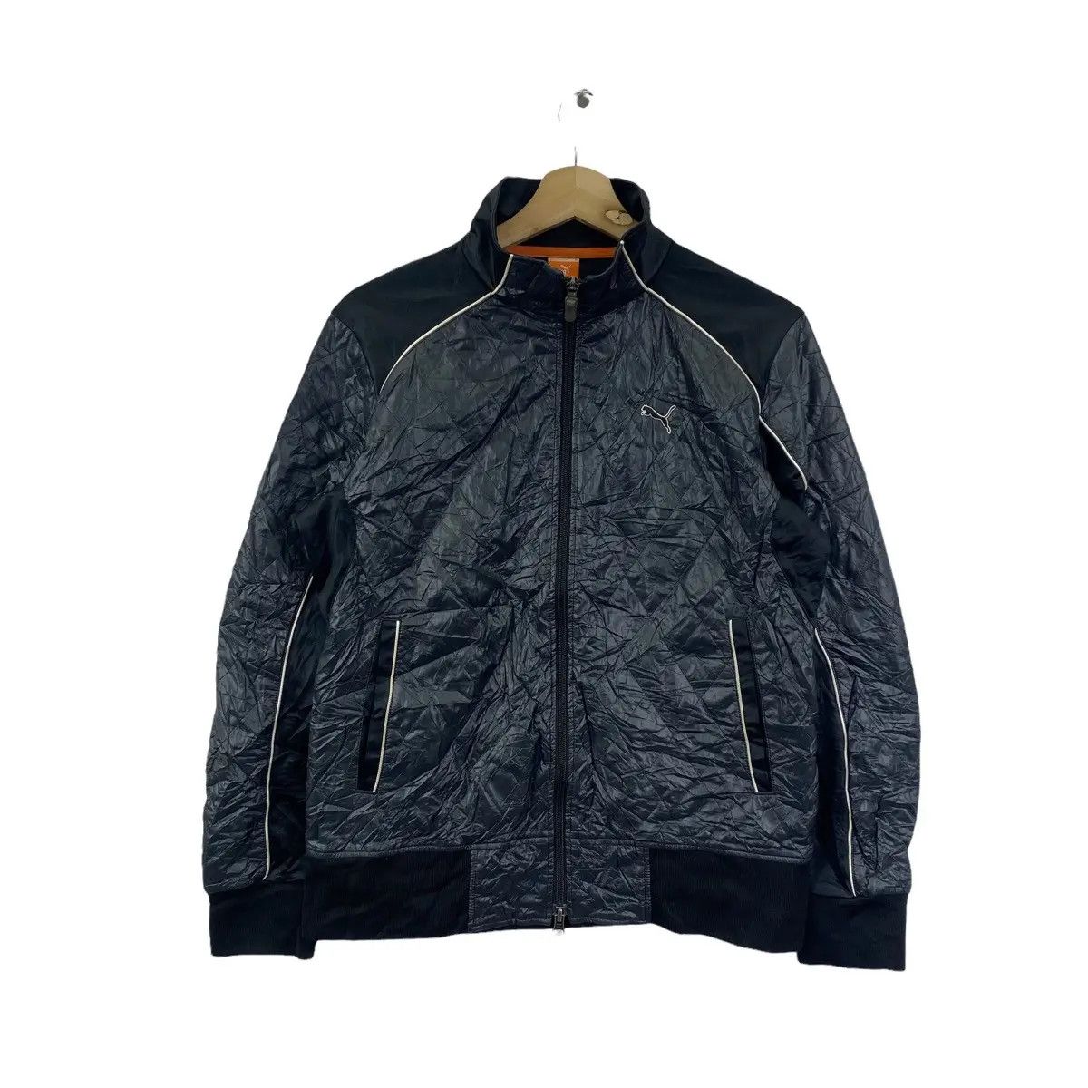 Puma Vtg PUMA SOCCER FOOTBALL Jacket Windbreaker Size L / US 10 / IT 46 - 1 Thumbnail