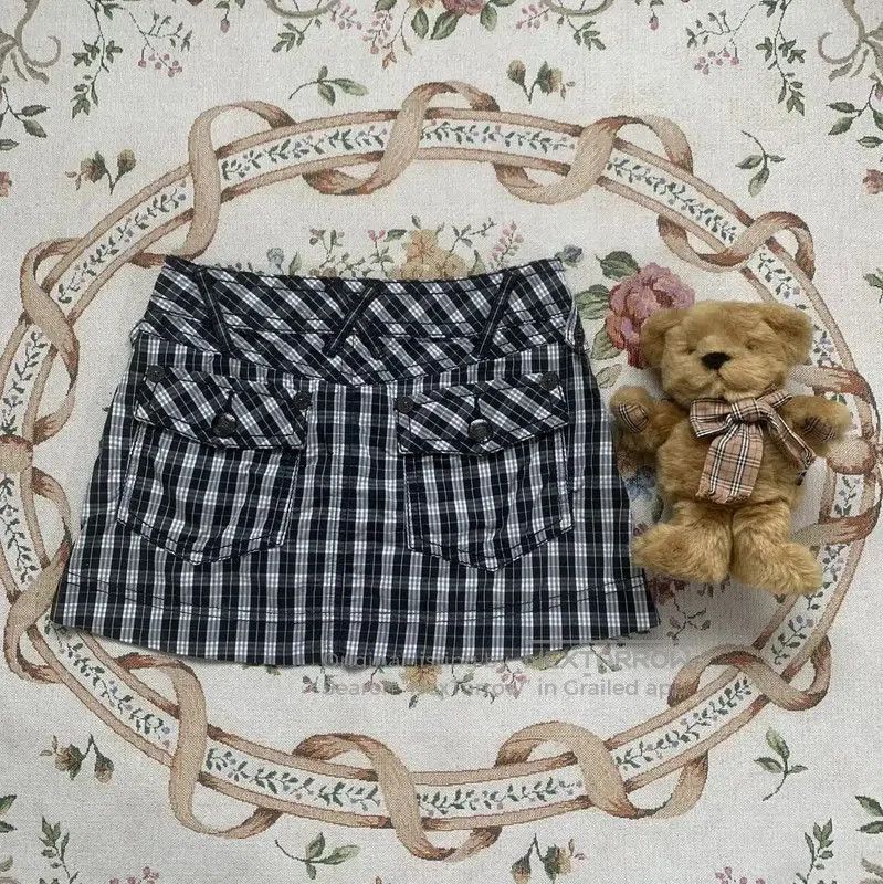 Burberry Burberry Black Cotton Women's Skirt S Size. Size 23" - 5 Thumbnail