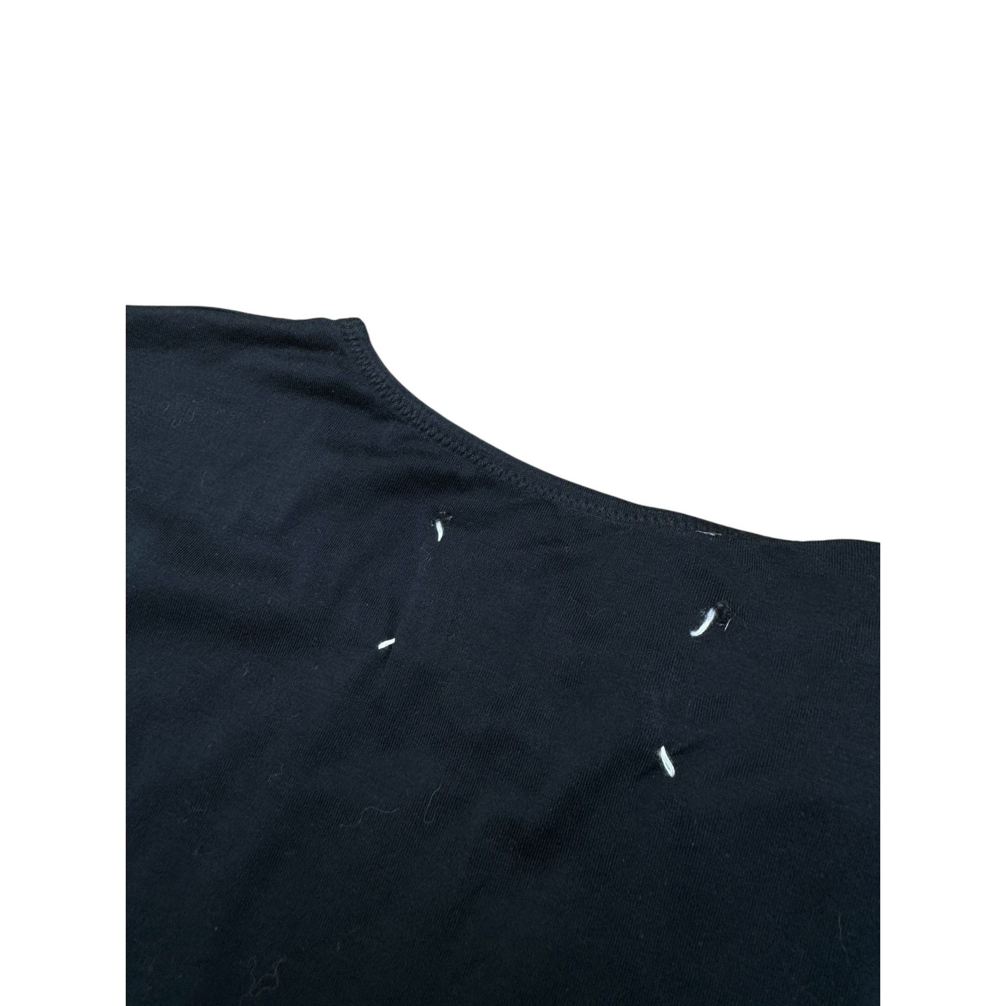 Maison Margiela 2000s Black Sleeveless Bodysuit Size M / US 6-8 / IT 42-44 - 2 Thumbnail