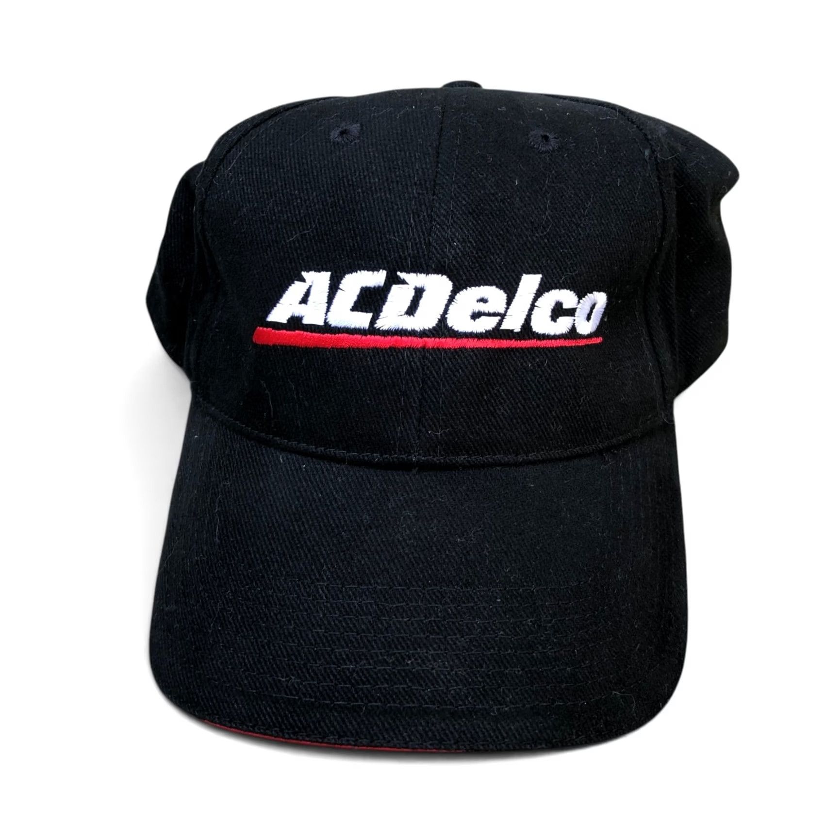 Vintage AC DELCO Baseball Hat Men's One Size Black Adjustable Cap 100% Cotton Size ONE SIZE - 2 Thumbnail