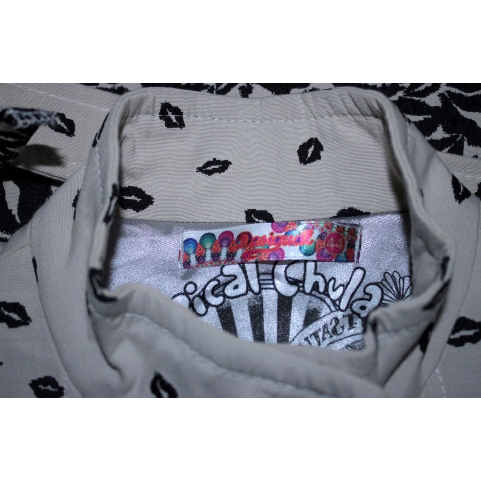 Desigual Desigual white black jacket coat Size 44 Womens Size M / US 6-8 / IT 42-44 - 7 Thumbnail