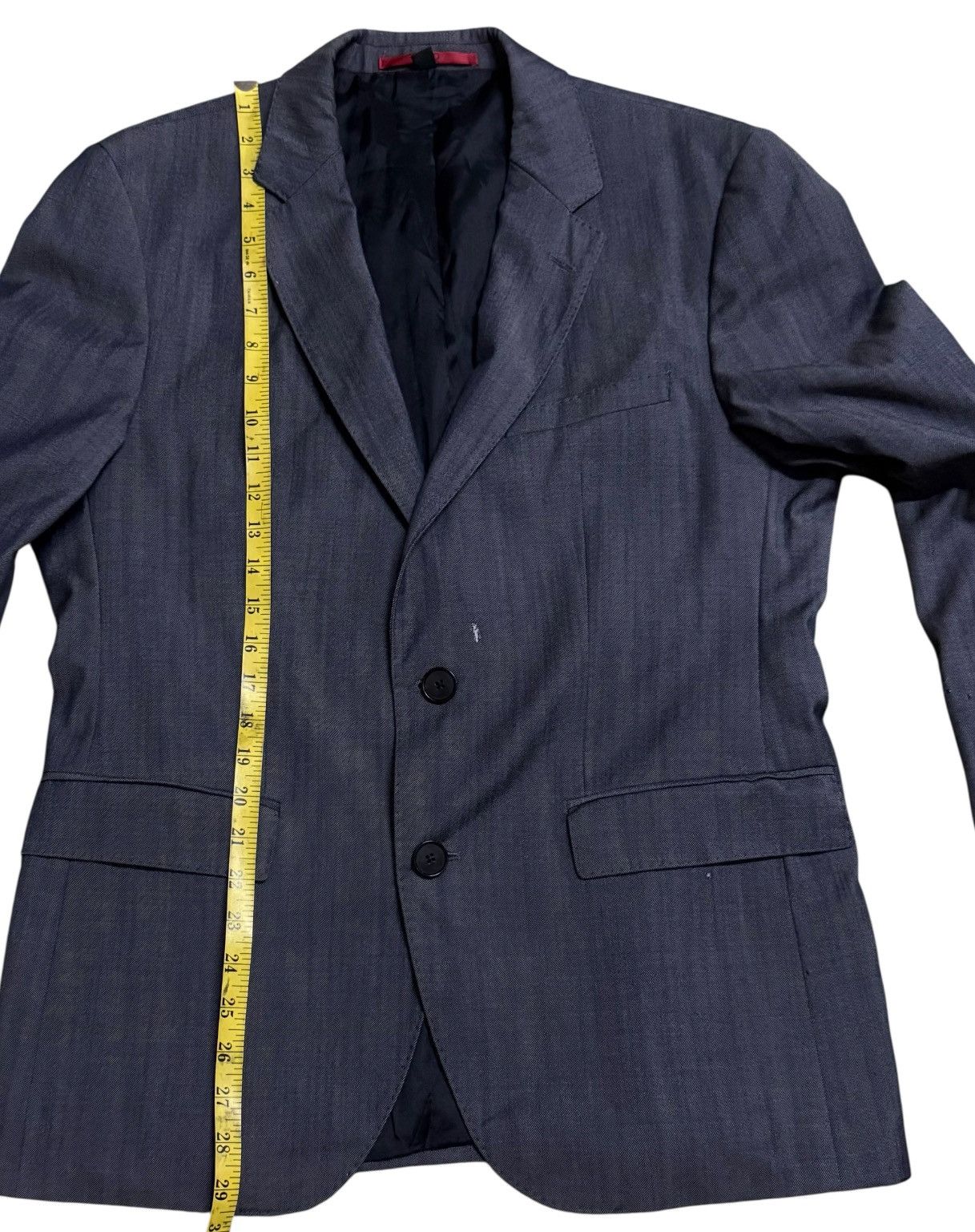 Hugo Boss HUGO BOSS Blazers Slim-fit Grey Size 38S - 6 Thumbnail