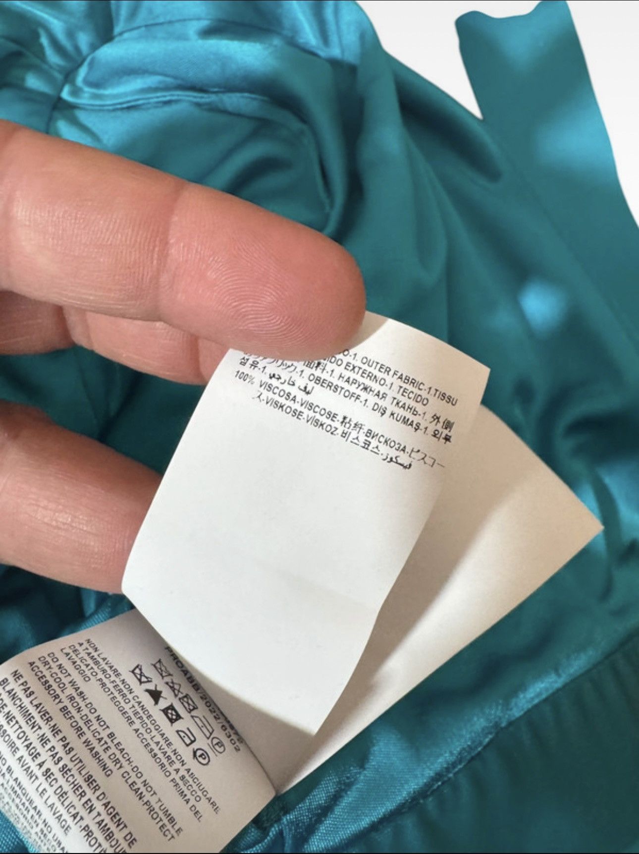 Versace Versace Turquoise Hooded Top with Silver Medusa Belt – IT 38 Size XS / US 0-2 / IT 36-38 - 8 Thumbnail