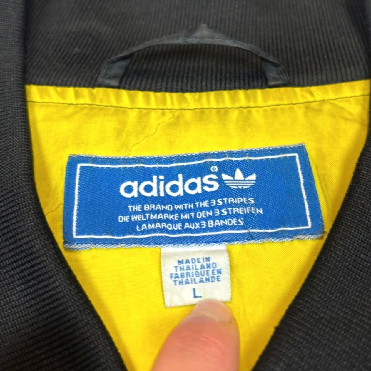 Adidas Adidas Def Jam Records Bomber Jacket Men's Large Satin Stadium Black Size US L / EU 52-54 / 3 - 4 Thumbnail