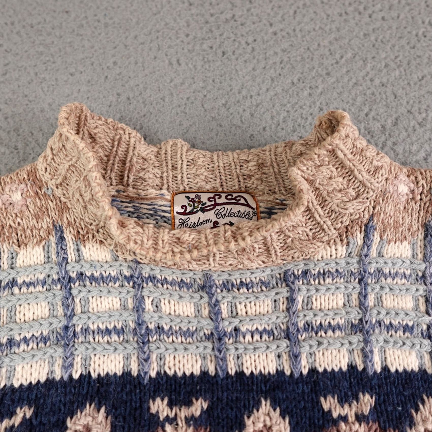 Vintage VINTAGE Heirloom Collectibles Sweater Womens Small Floral All Over Print Knit Size S / US 4 / IT 40 - 5 Thumbnail